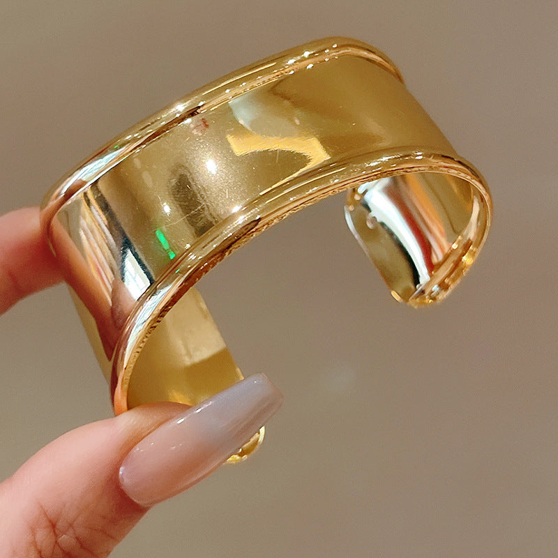 Acrylic Blooming Round Atmospheric Commute Minimalist Niche Bracelet