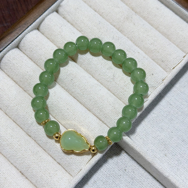 National Fashion Lucky Fortune Pony Life Niche Retro Couple Cinnabar Bracelet
