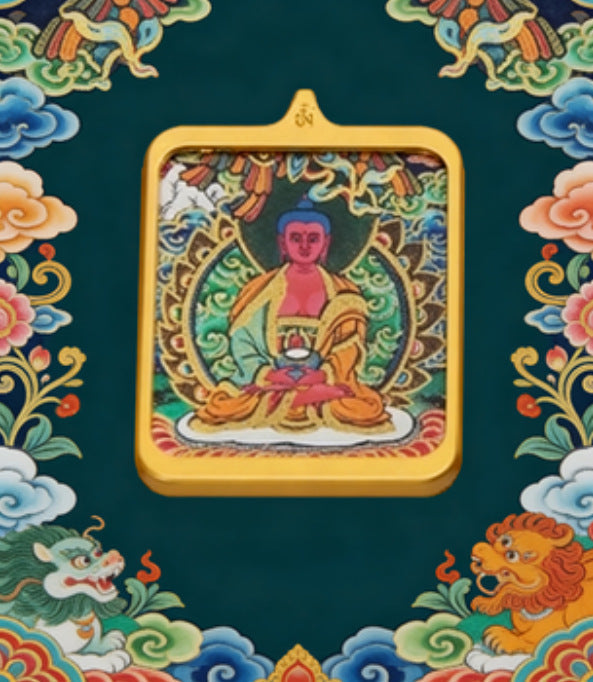 Patron Saints Tibetan Ethnic Style Life Pendant