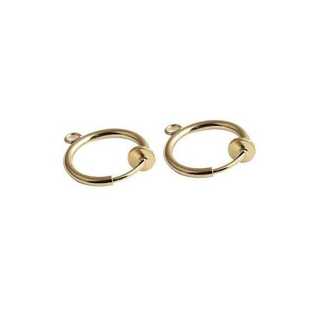 Fashion Invisible With Round Spring Material Ear Clip