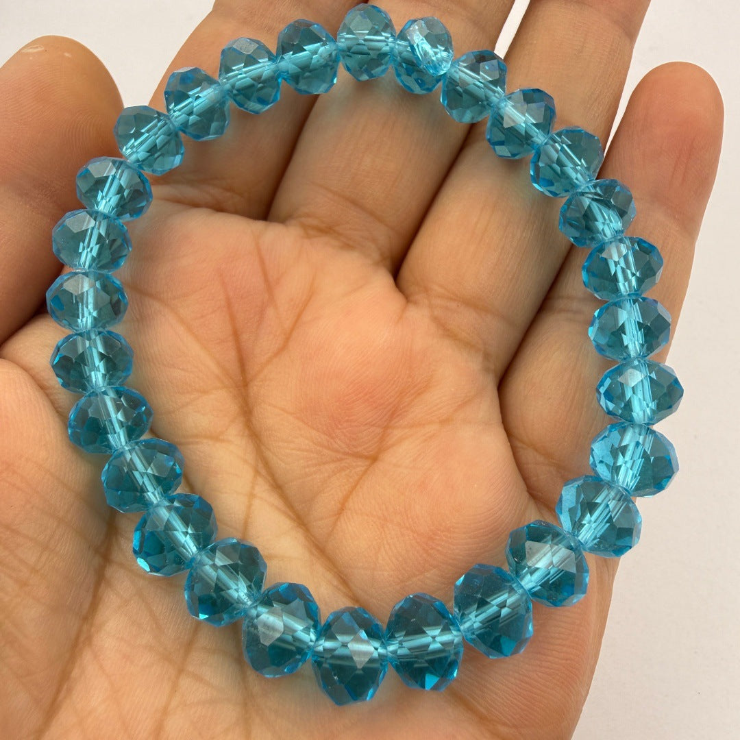 Women's Popular Diamond Crystal String Beads Multicolor Minimalism Fashion Bracelets