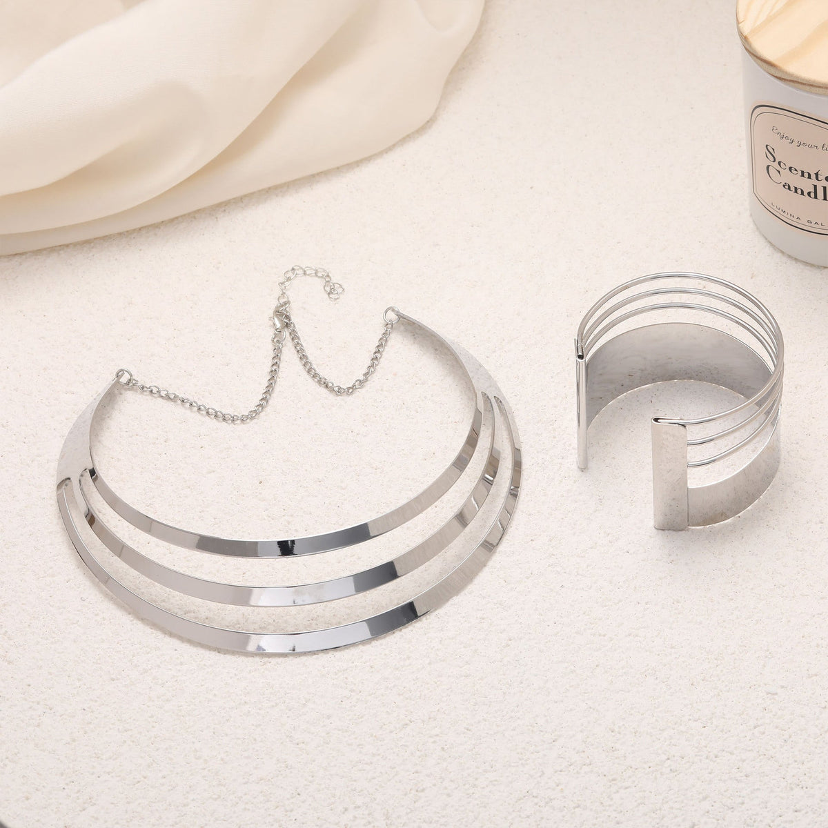 Slouchy Comfortable Personalized Fashion Collar Decorations Jewelry Set
