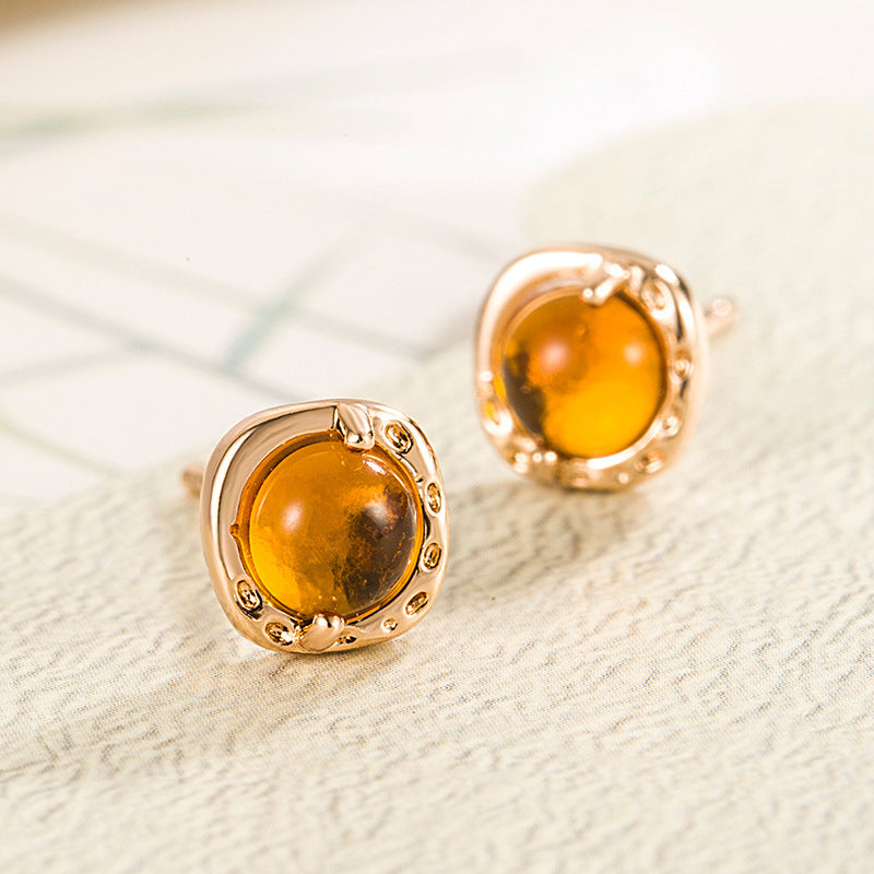 High Sense Light Luxury Simplicity Versatile Stud Earrings