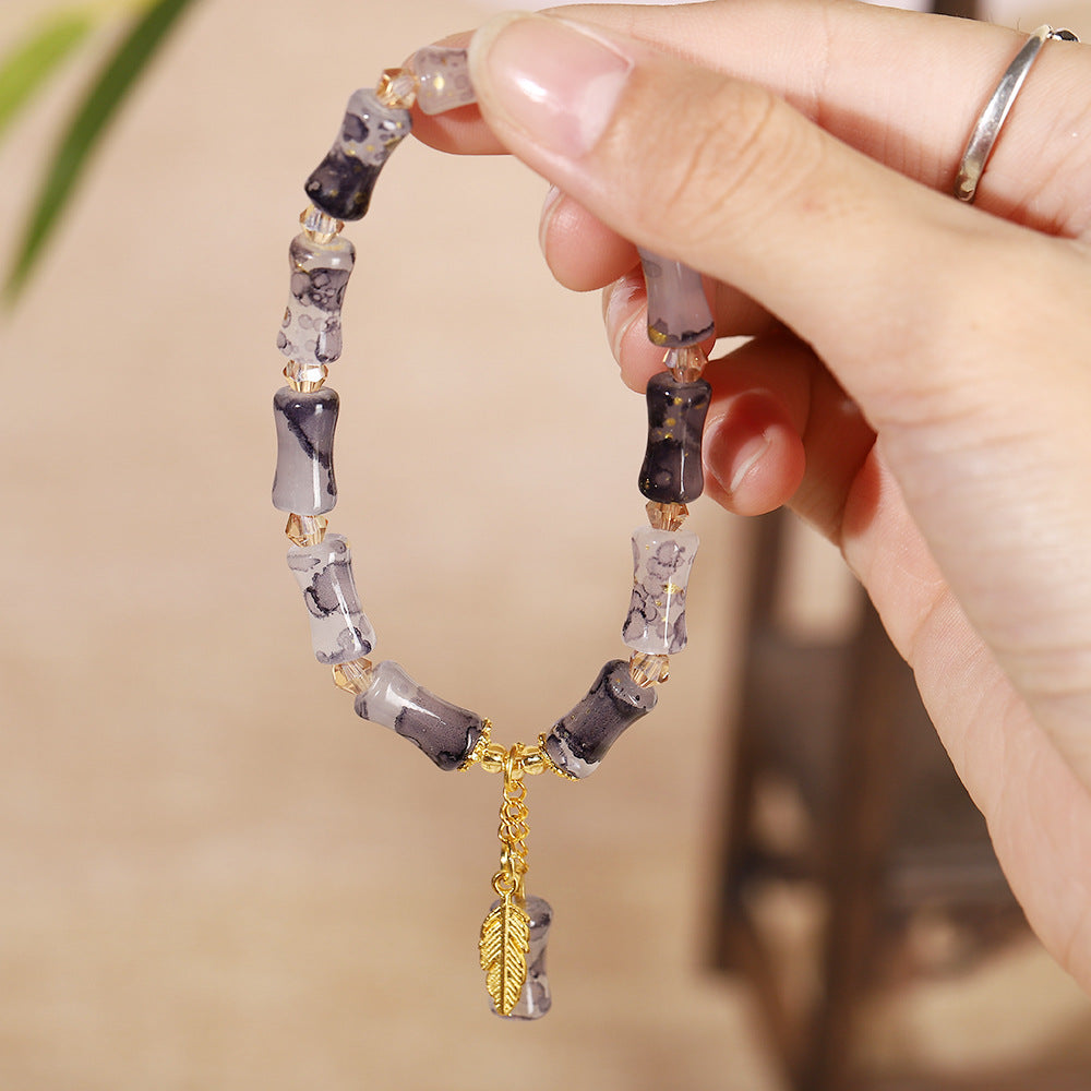 Style Chinese Imitation Aventurine Festival High Blessing Pendants