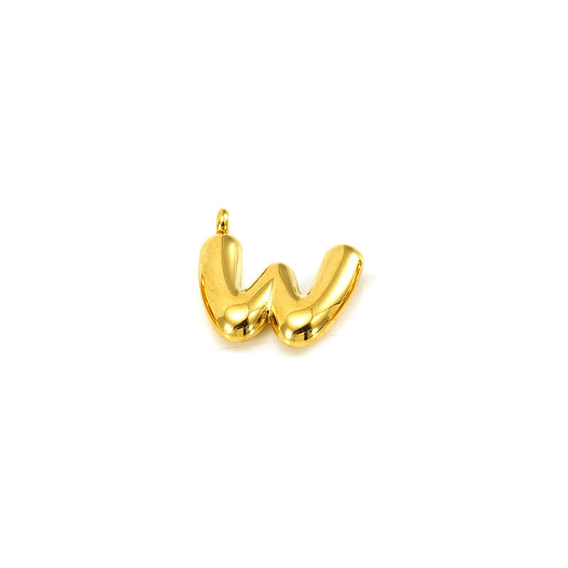 Stainless Steel Fashion Letter Titanium Letters Pendant