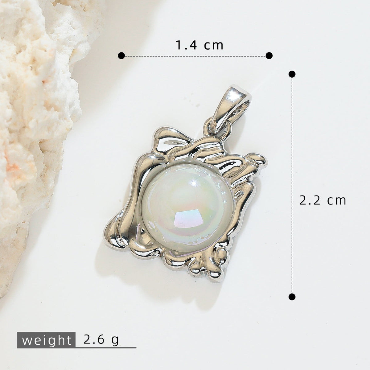 Gold-plated Retro Simple Oval Magic Single Jewelry Accessories