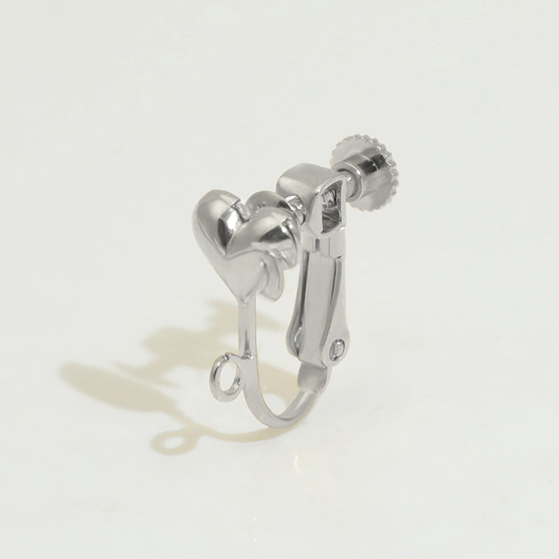 Screw Without Piercing Adjustable Spiral Hair Pin Ear Clip