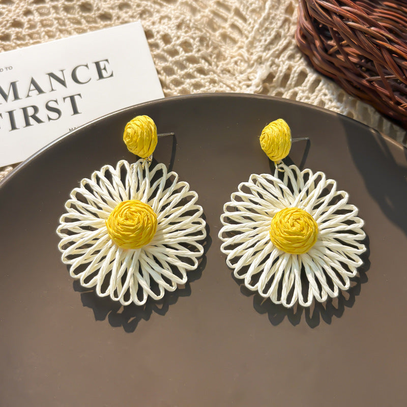 Beach Travel Vacation Style Bohemian Ear Ethnic Tassel Light Luxury Earrings