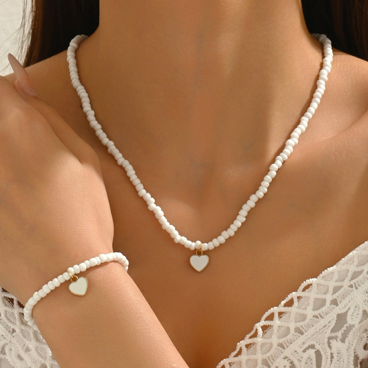Women's Lucky Four-leaf Clover Five Petal Flower Bracelets