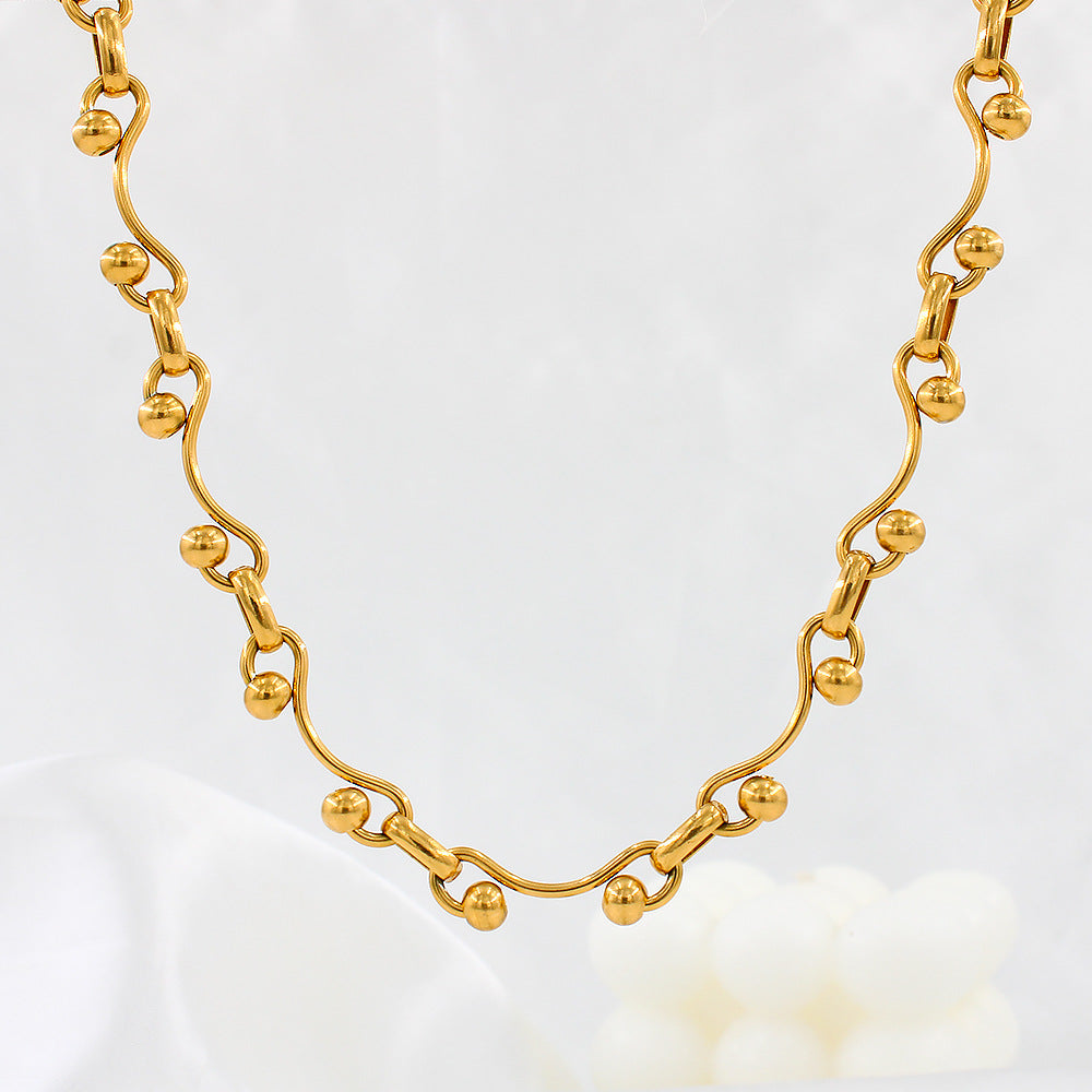 Women's & Men's Style Design Stainless Steel Handmade Chain Necklaces