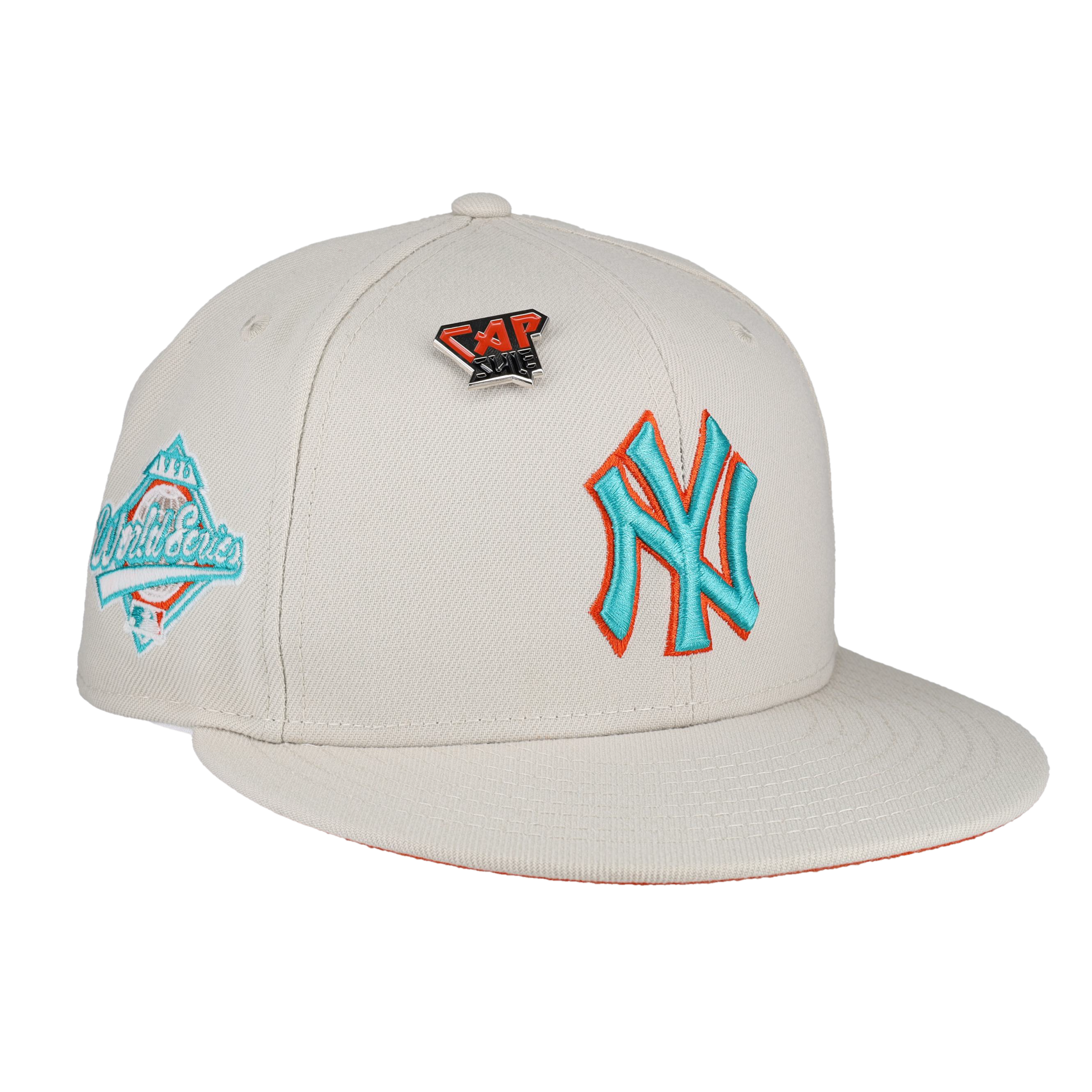 New York Yankees Orange Fury Collection 1996 World Series Fitted Hat
