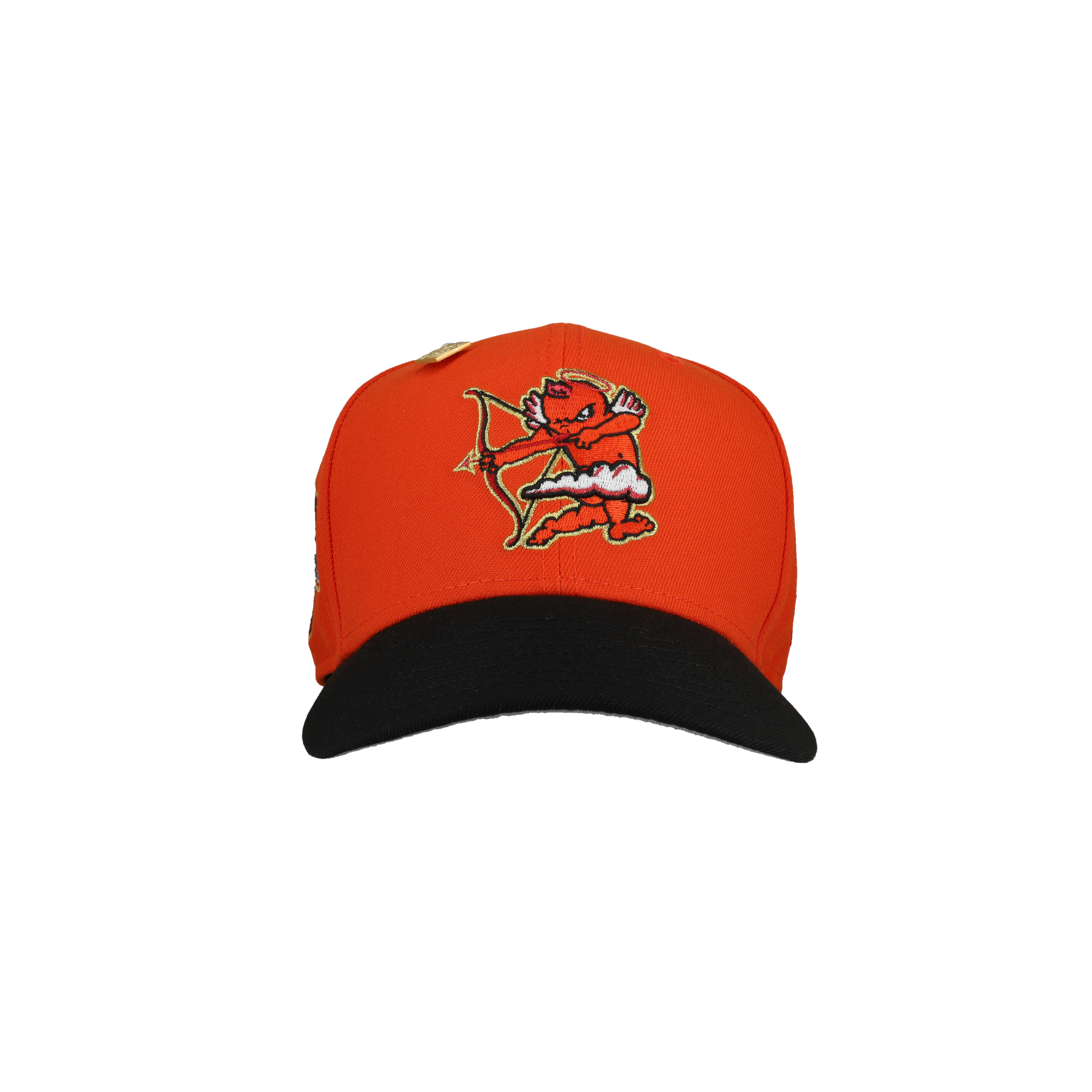 Inland Empire Cherubs California League Orange Metallic 59Fifty Fitted Hat