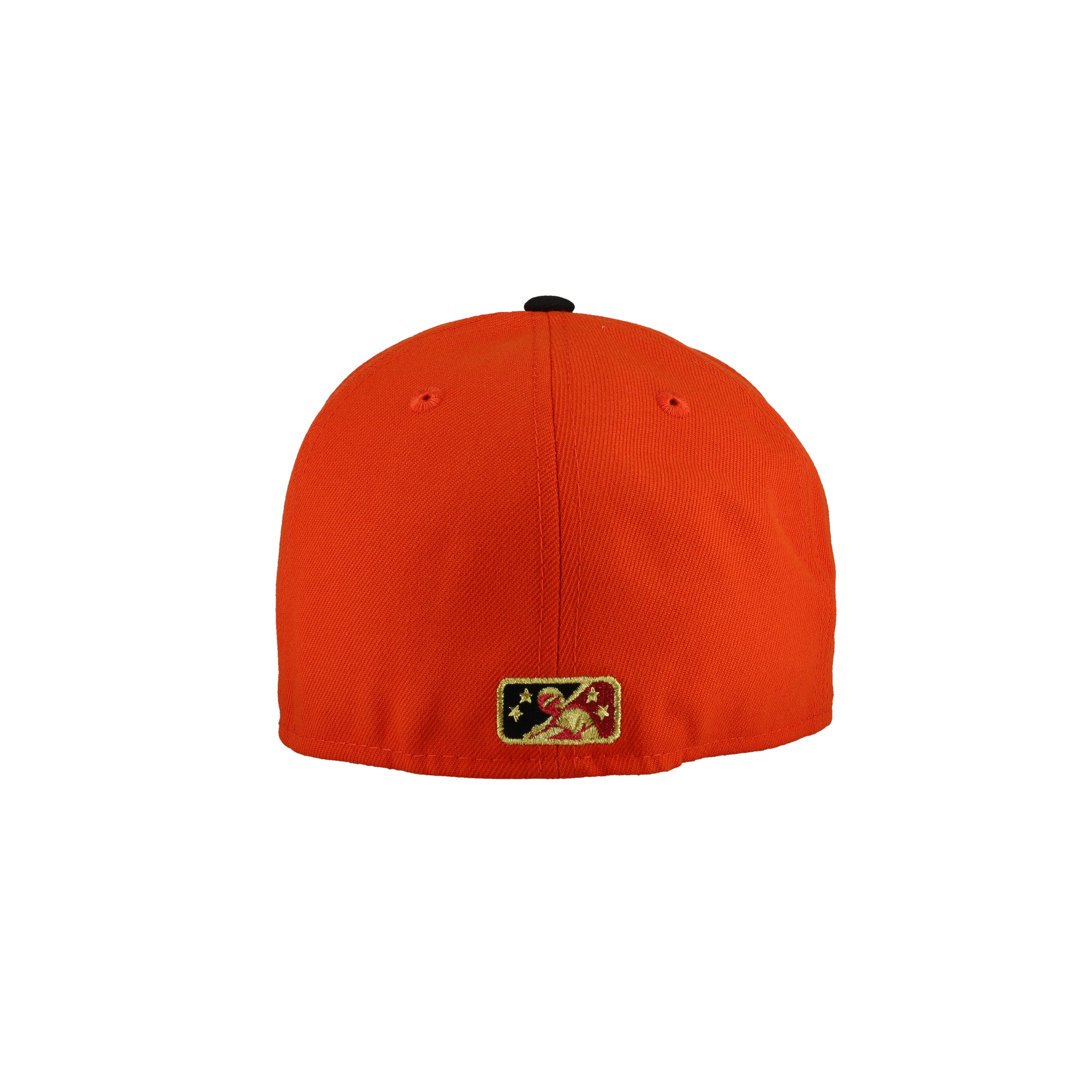 Inland Empire Cherubs California League Orange Metallic 59Fifty Fitted Hat