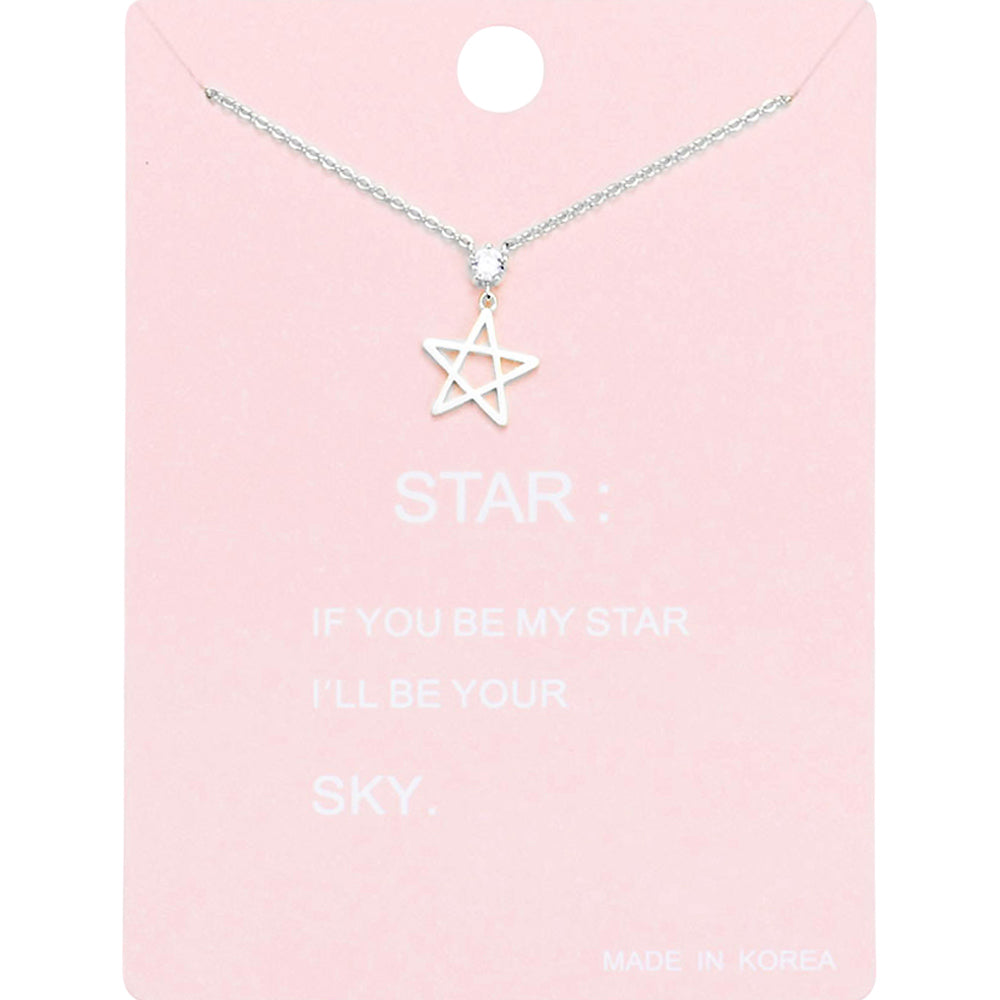 Star Pendant Necklace