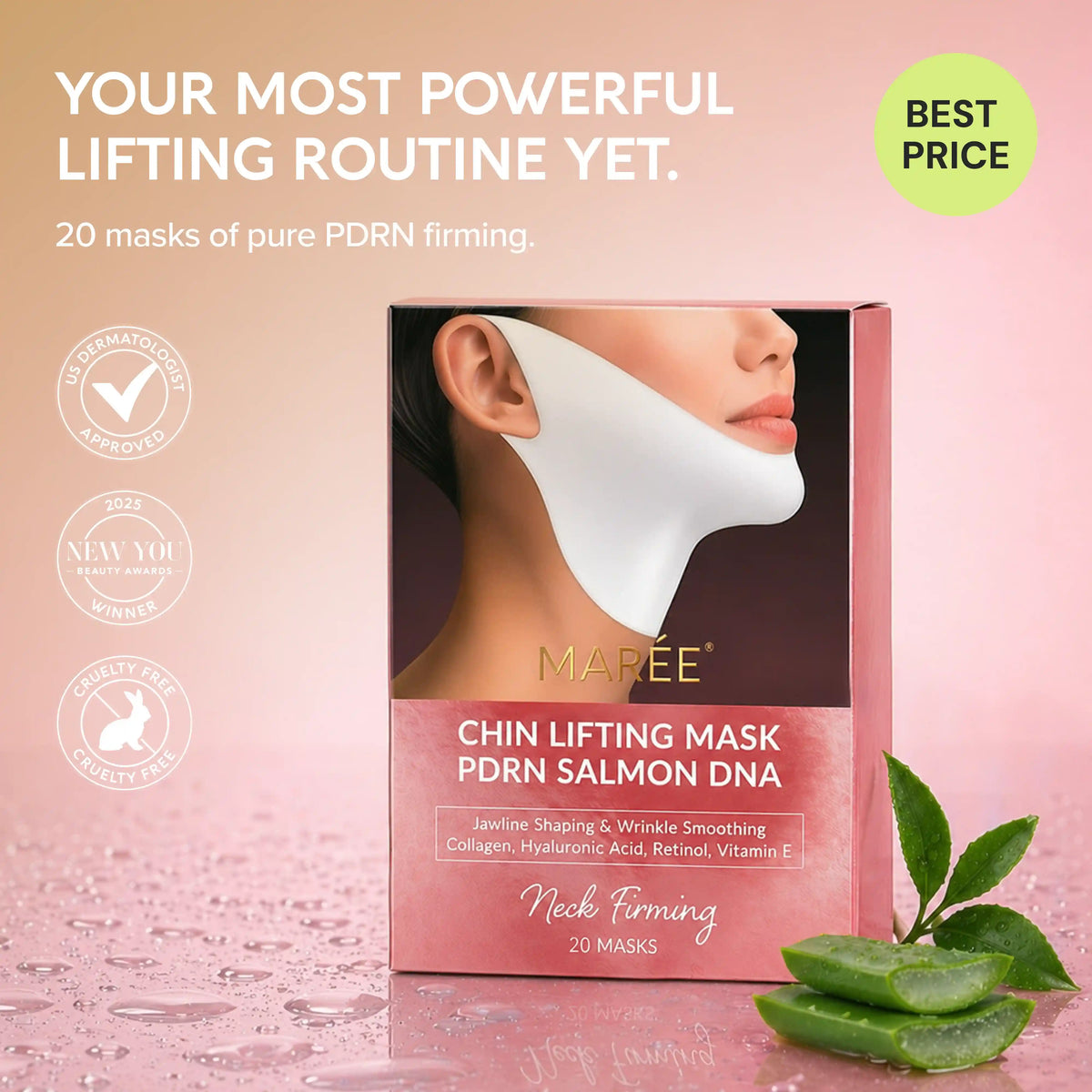 PDRN V-line Lifting Mask 20 PCS
