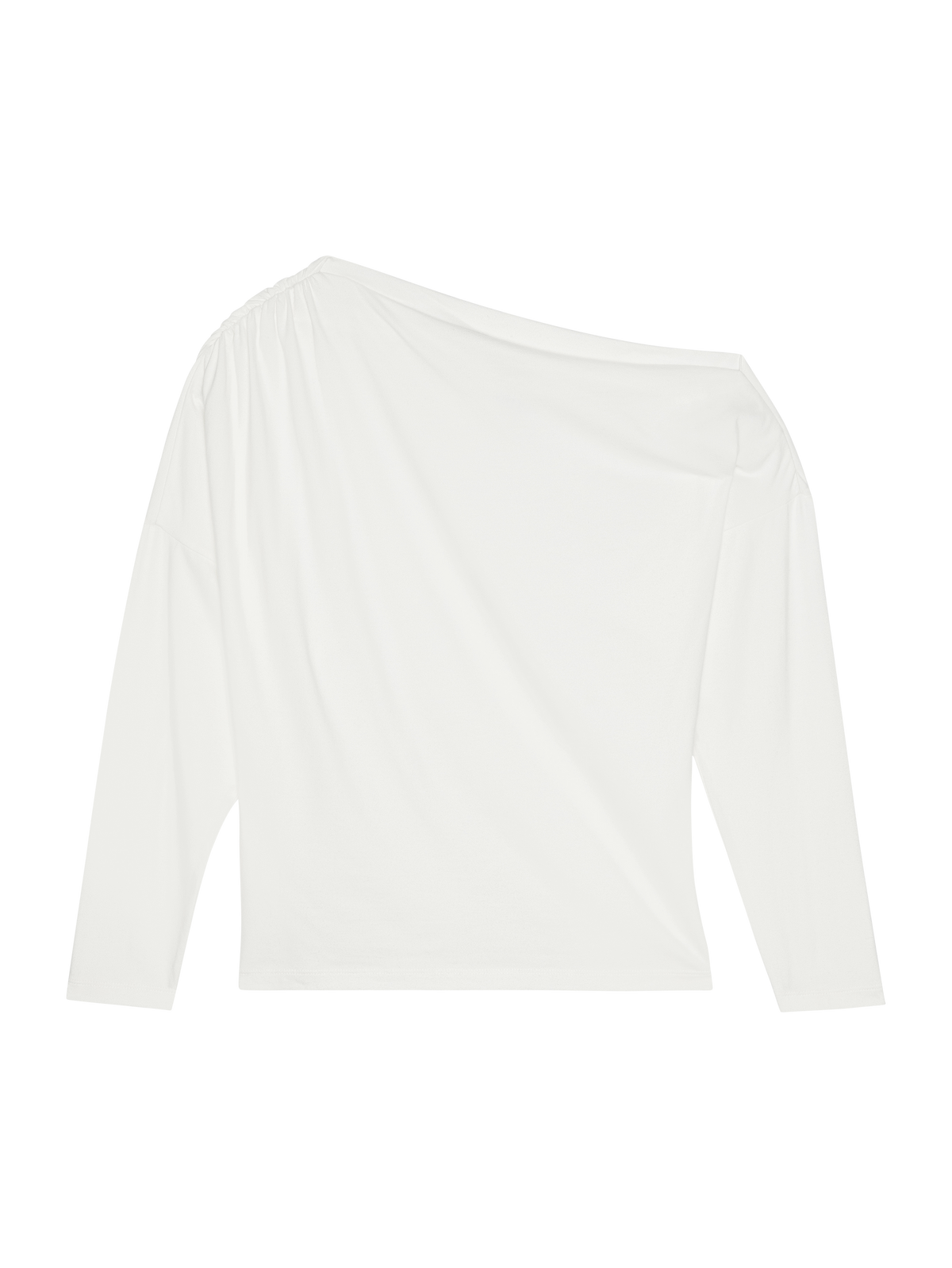 Pietra Off Shoulder Top in porcelain