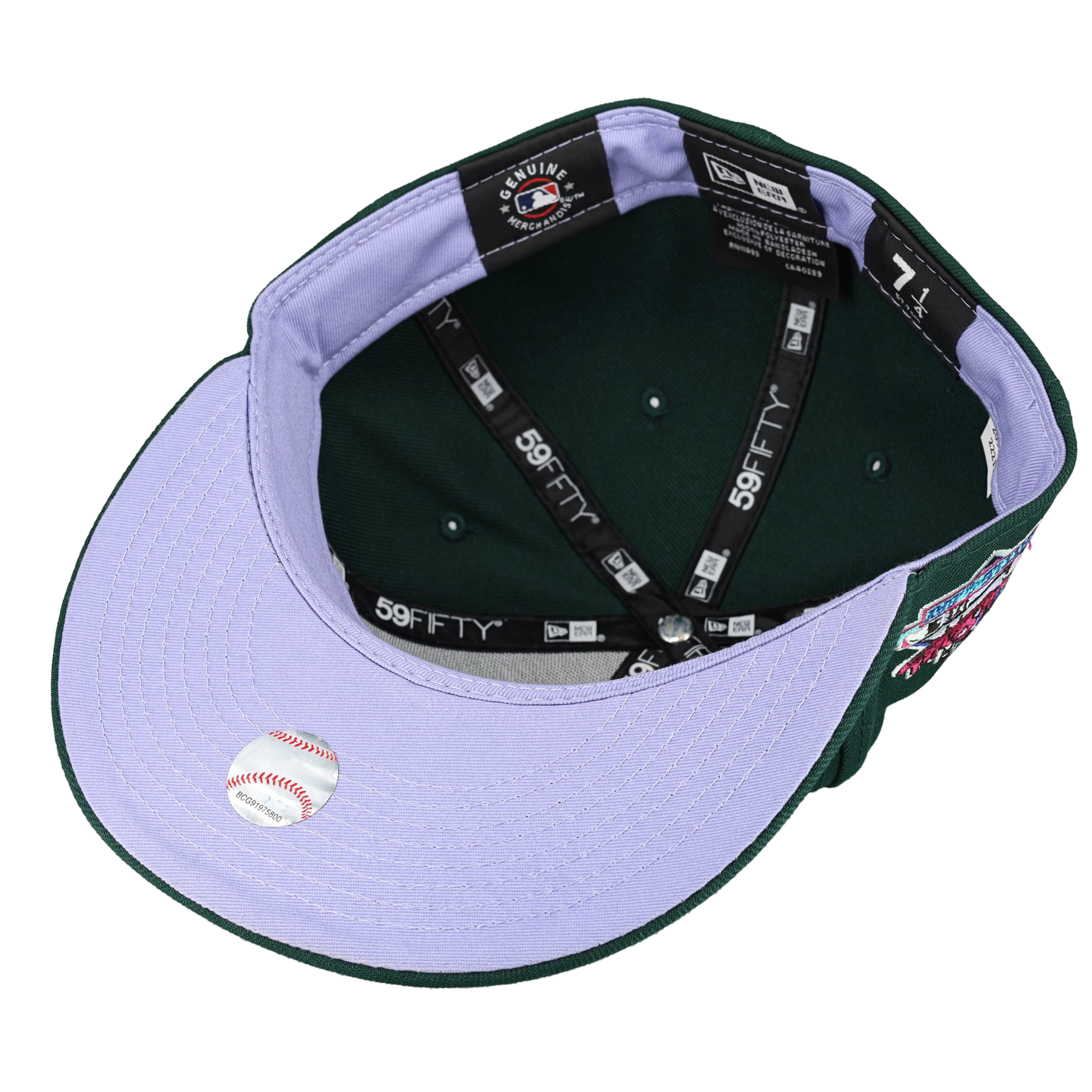 Oakland Athletics 1989 World Series Polar Lights New Era 59Fifty Fitted Hat