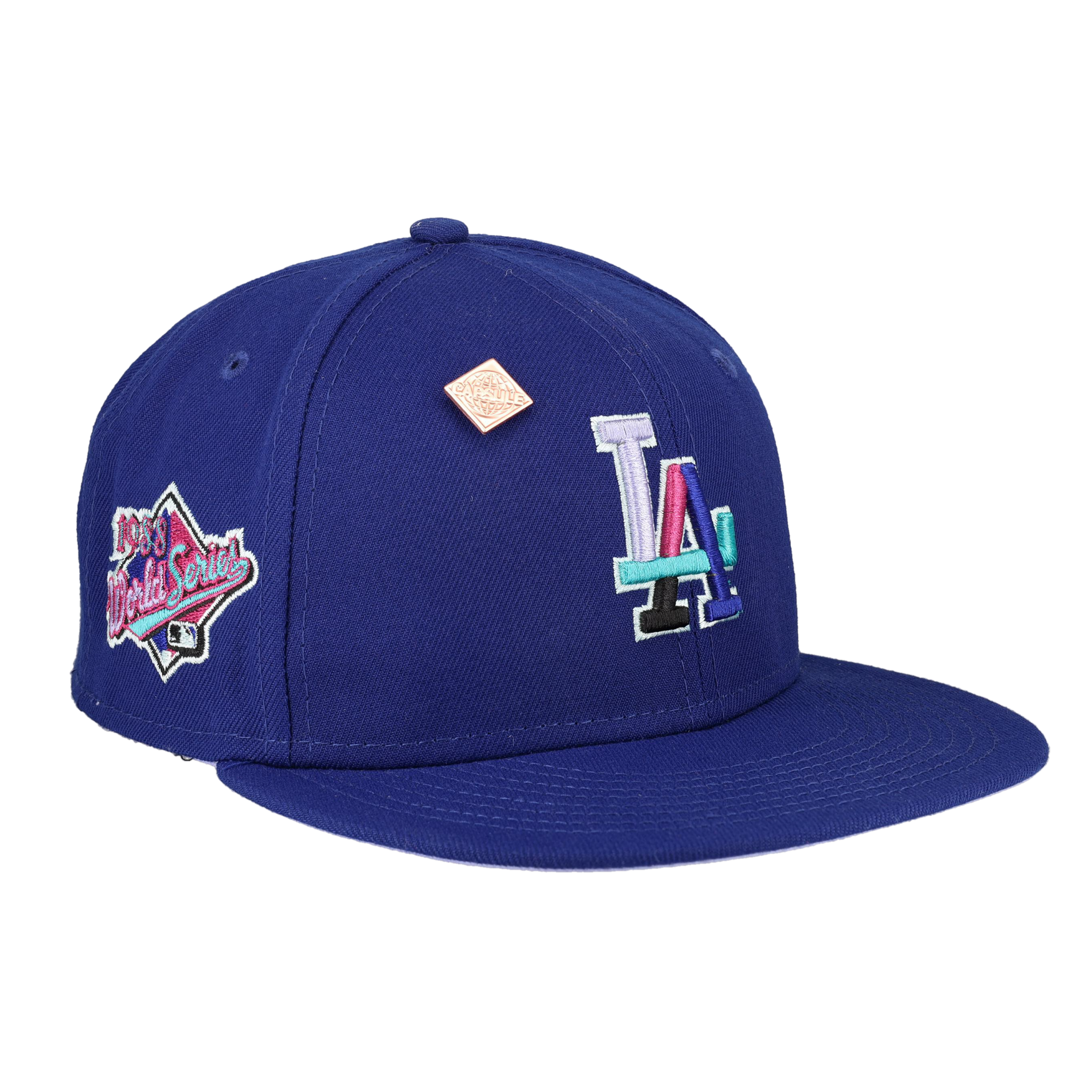 Los Angeles Dodgers 1988 World Series Polar Lights New Era 59Fifty Fitted Hat