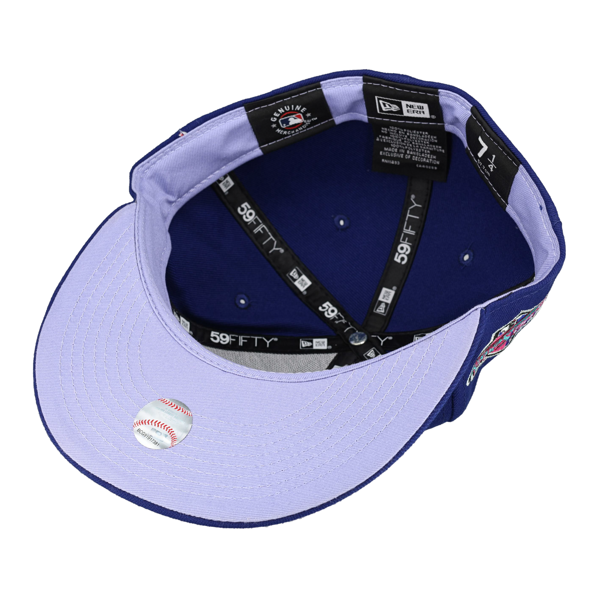 Los Angeles Dodgers 1988 World Series Polar Lights New Era 59Fifty Fitted Hat