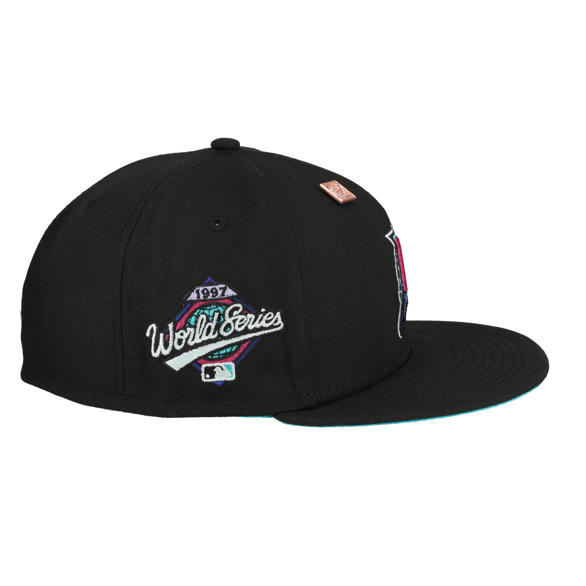 Florida Marlins 1997 World Series Polar Lights New Era 59Fifty Fitted Hat
