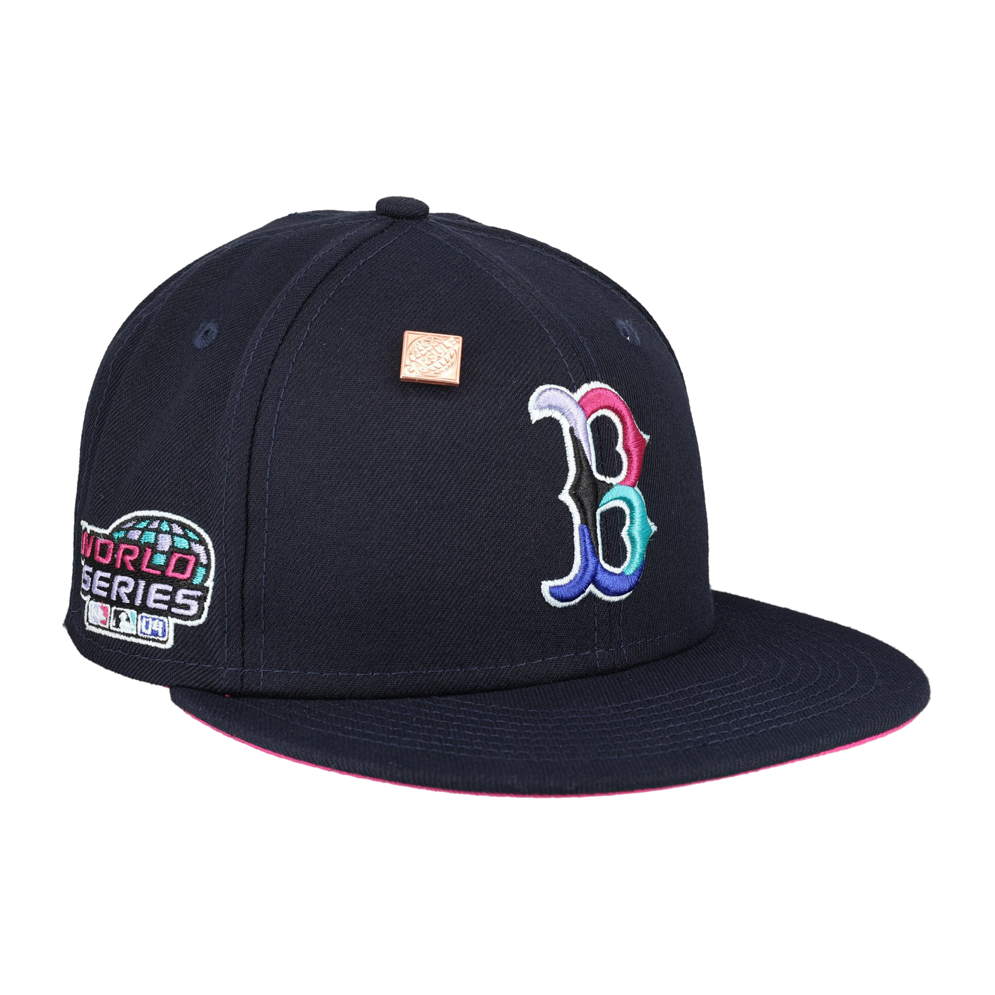 Boston Red Sox 2004 World Series Polar Lights New Era 59Fifty Fitted Hat