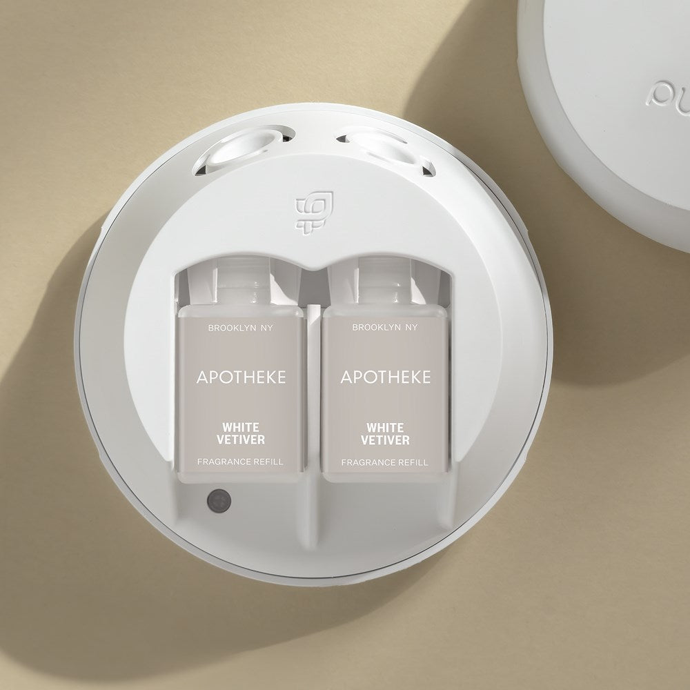 White Vetiver Pura Smart Scent Fragrance Refill, Set of 2
