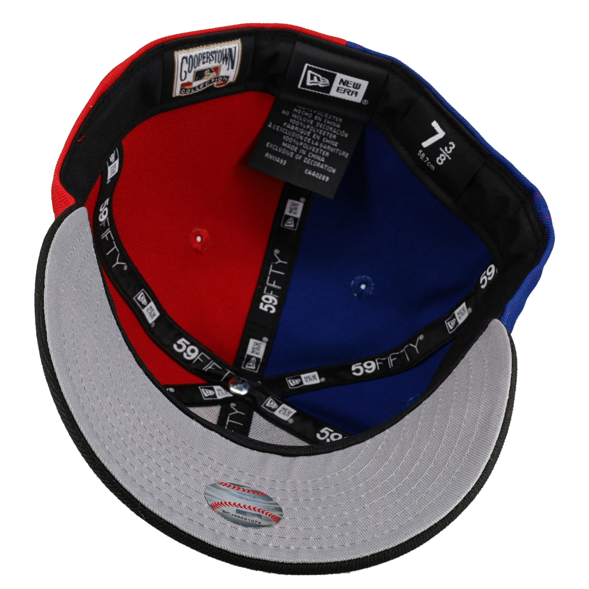 Philadelphia Phillies 1996 ASG "Split Decision" Metallic 59Fifty Fitted Hat