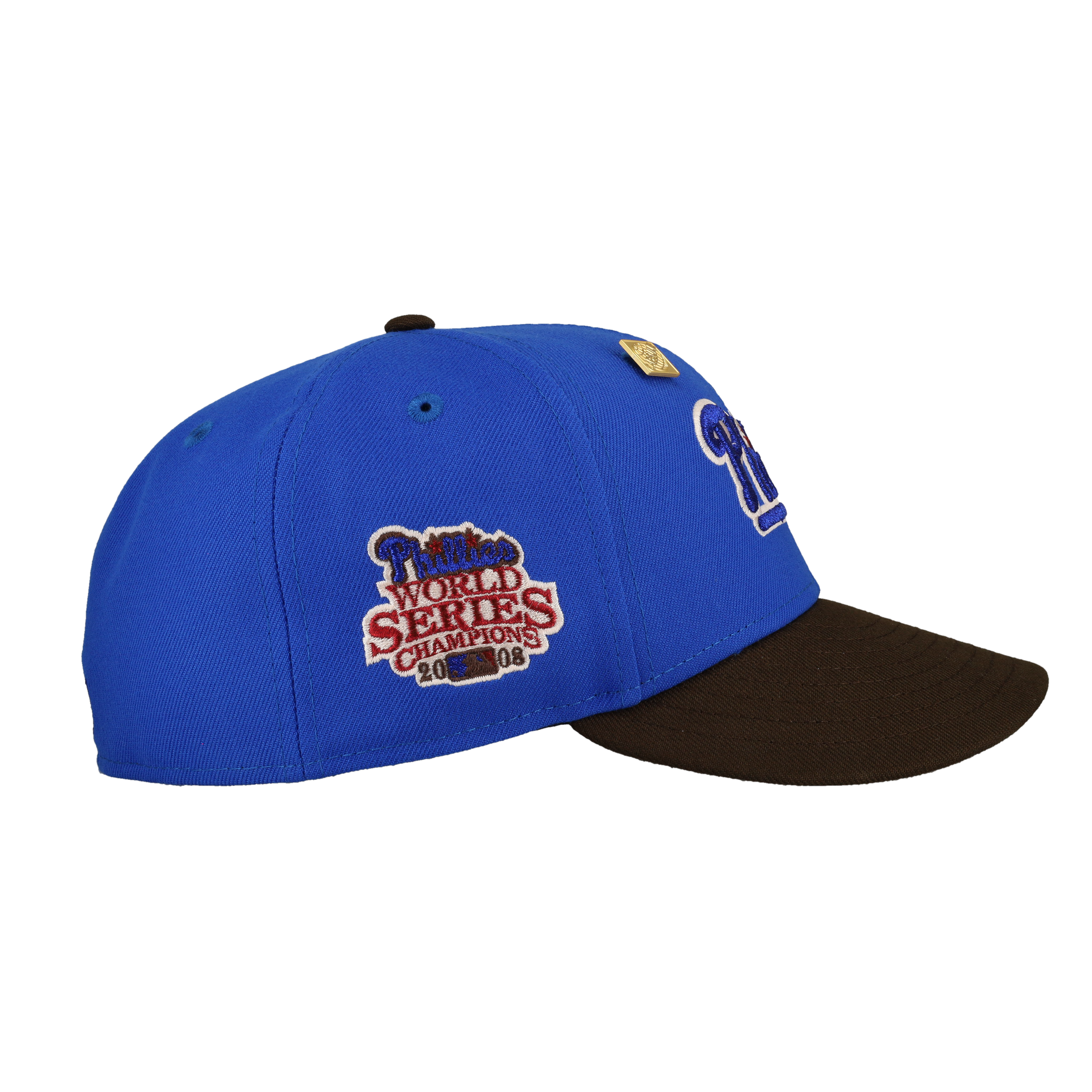 Philadelphia Phillies Blue Nitro Reimagined 2008 World Champs Fitted Hat