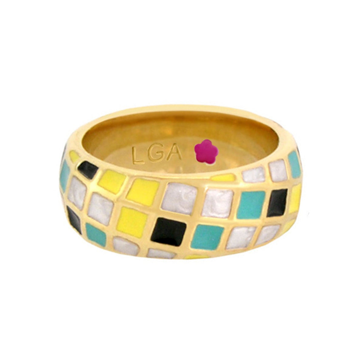 Checker Chic ring
