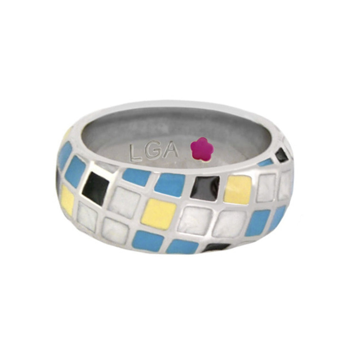 Checker Chic ring