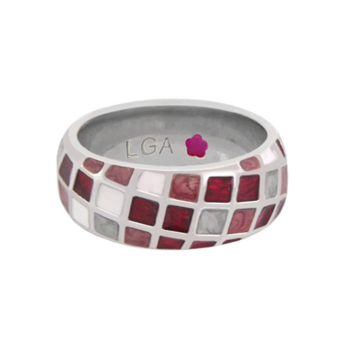 Checker Chic ring