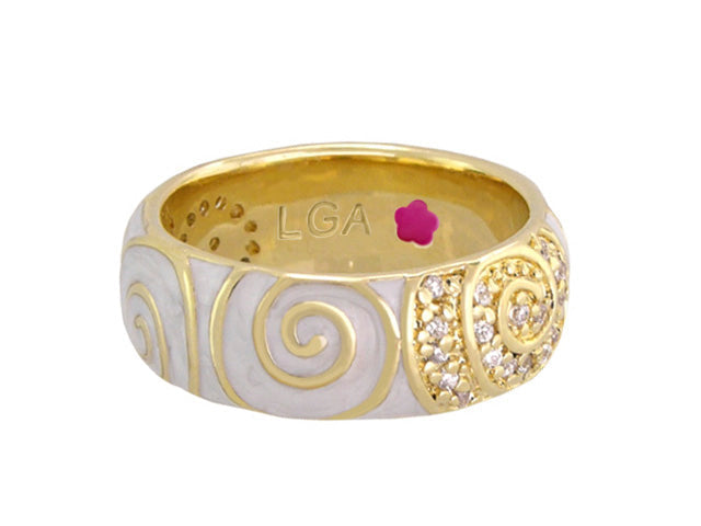 Signature Swirl Stackable Ring