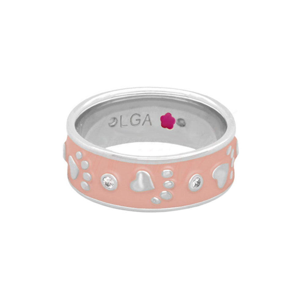 Animal Paradise Ring — Paw & Heart Band
