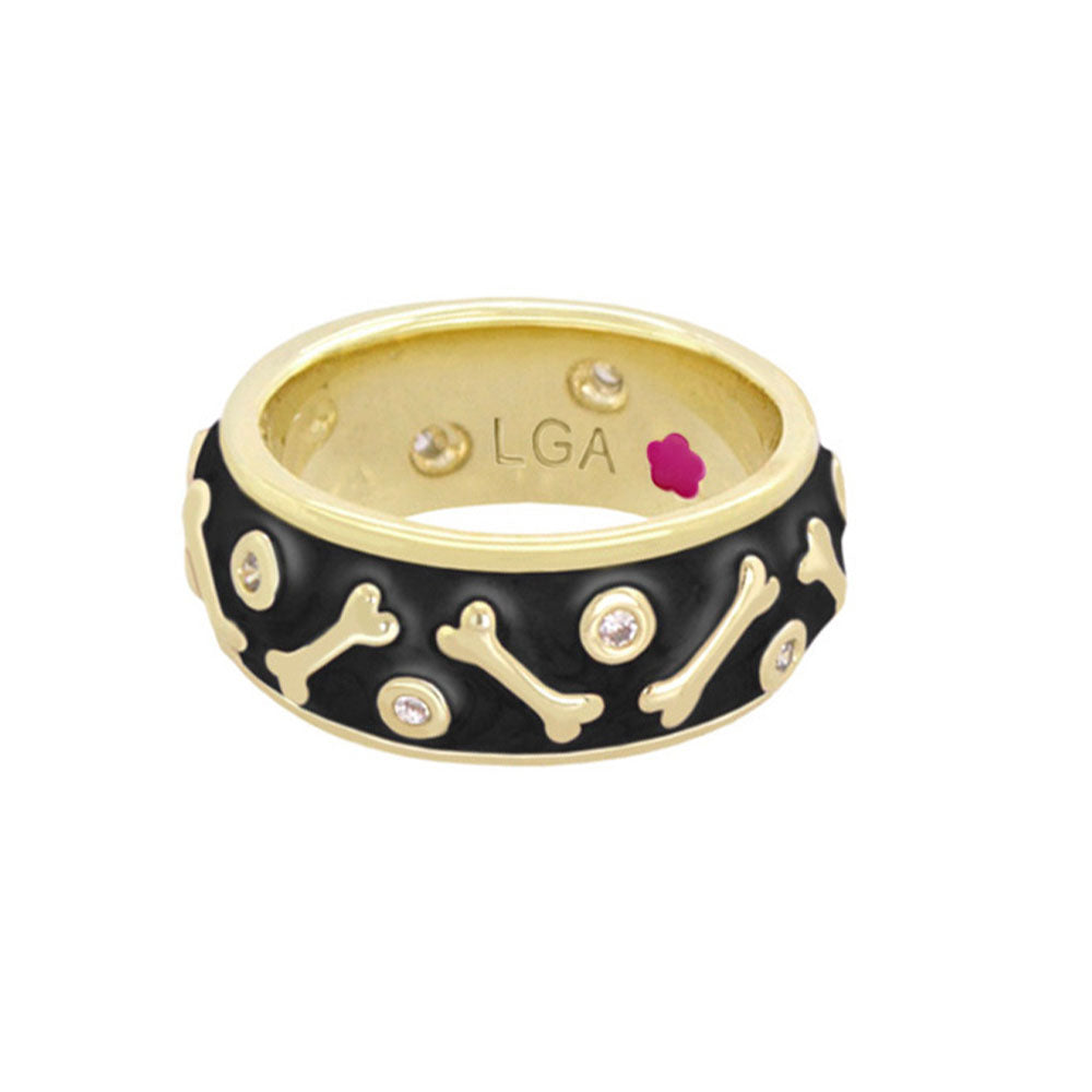Animal Paradise Ring — Dog Bone Band