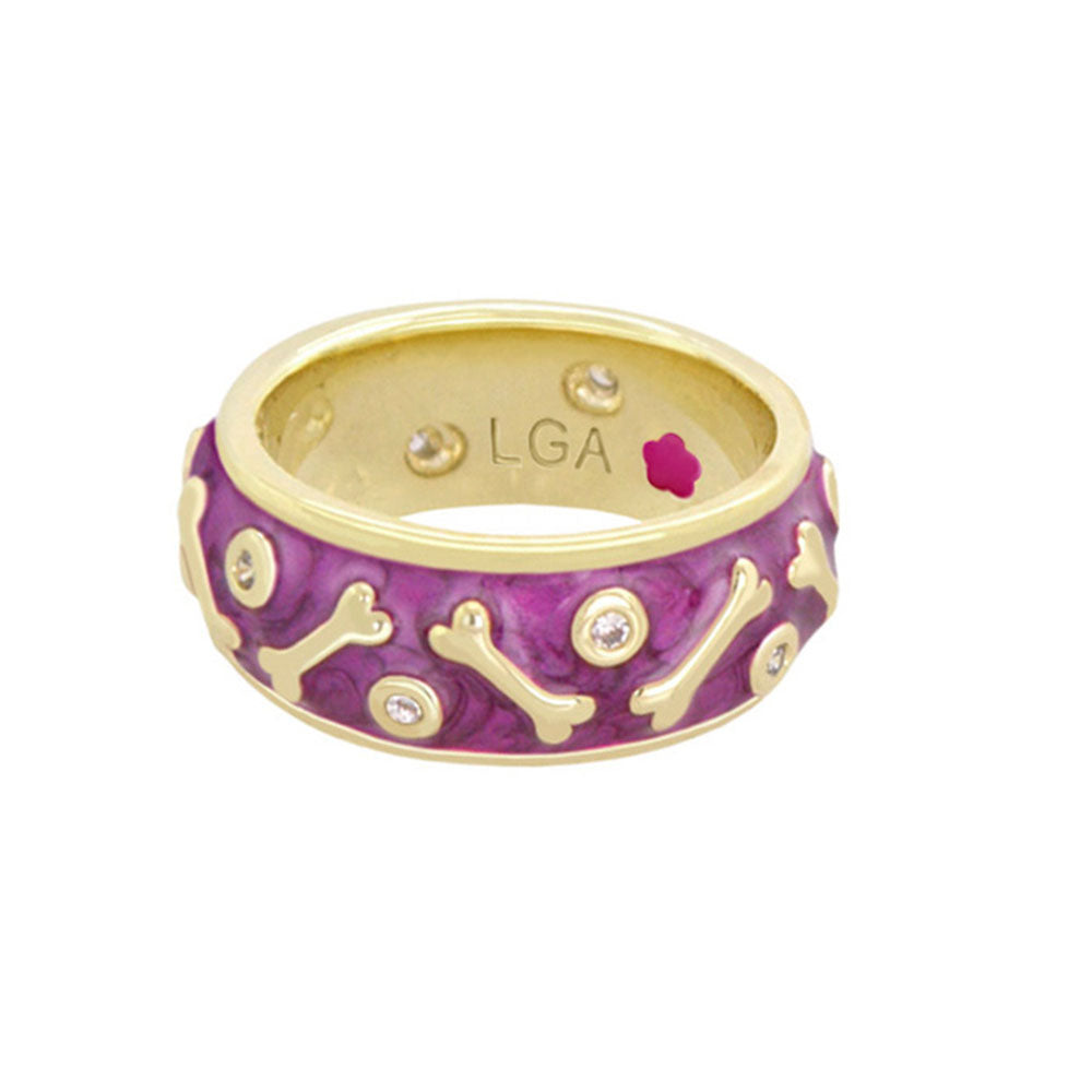 Animal Paradise Ring — Dog Bone Band