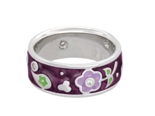 Daisy Love Band Ring — Wildflower