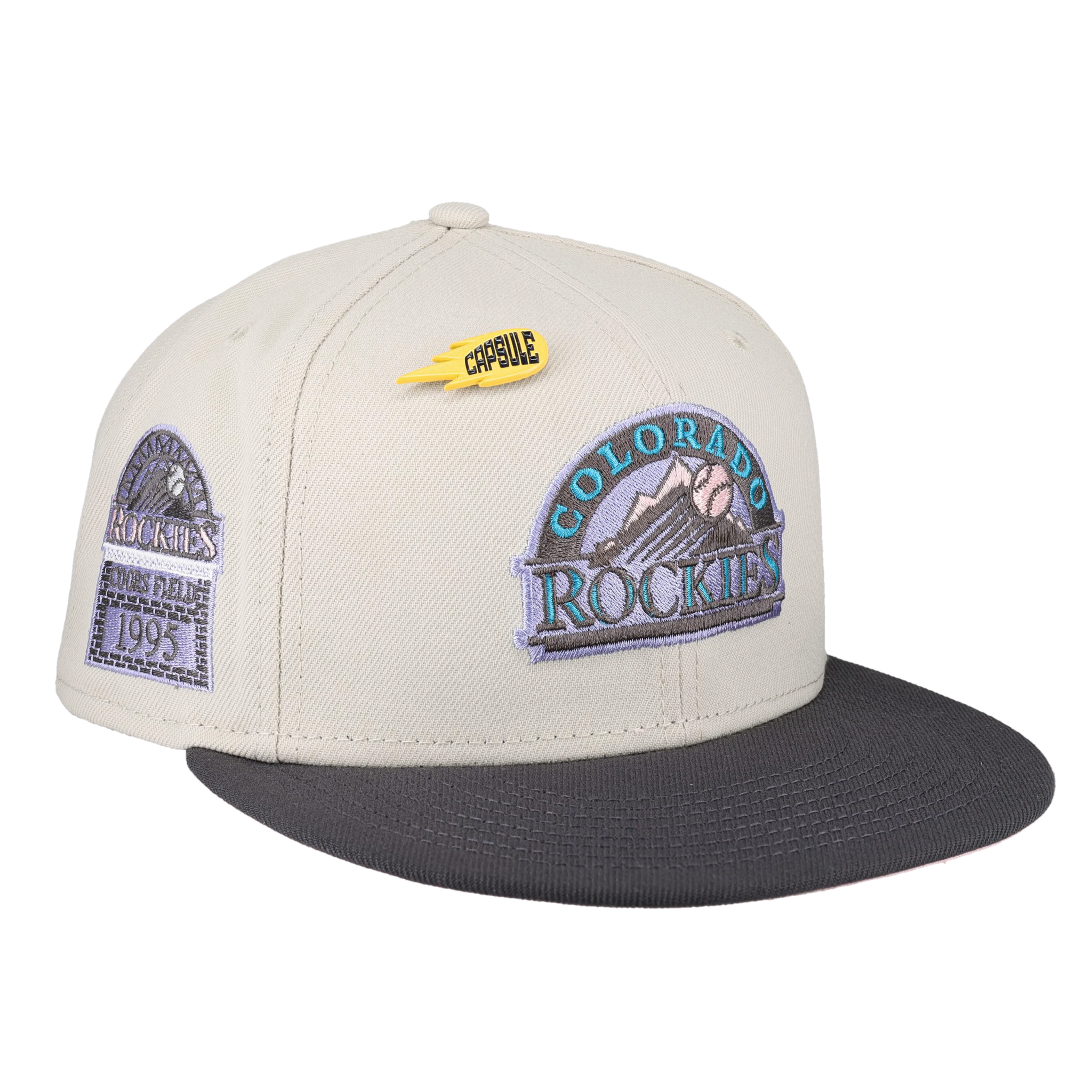 Colorado Rockies Comet Collection 1995 Coors Field Fitted Hat