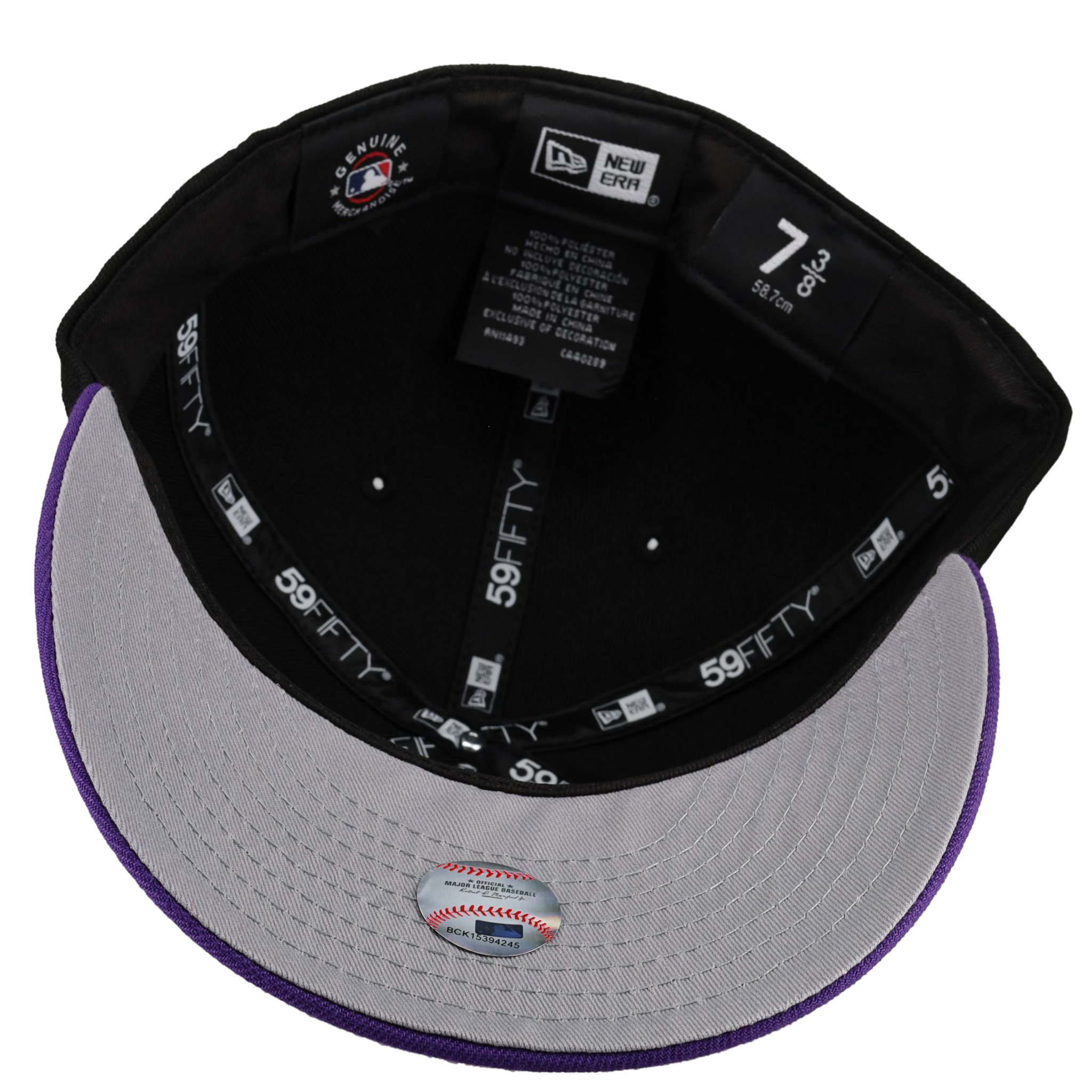 Tampa Bay Rays City Connect "GLOW IN THE DARK" 59Fifty Fitted Hat