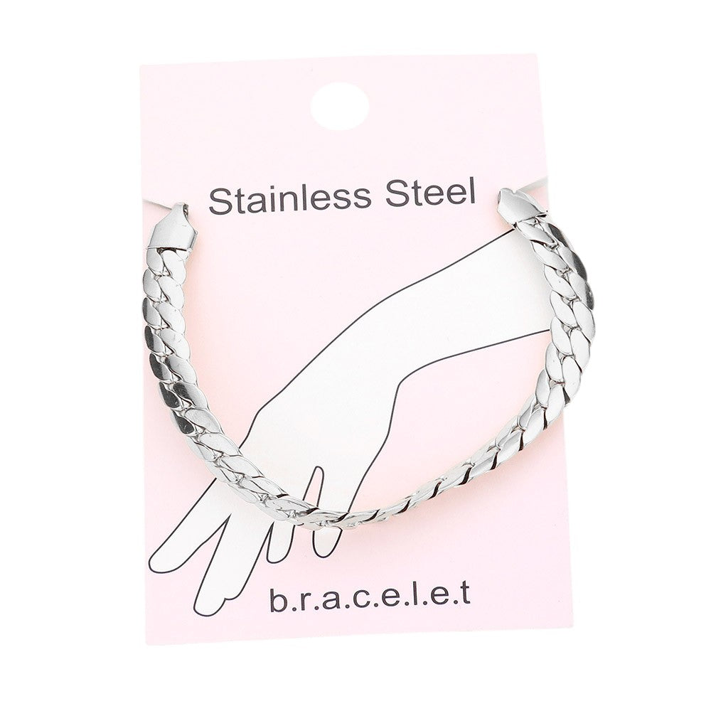 Stainless Steel Metal Chain Bracelet