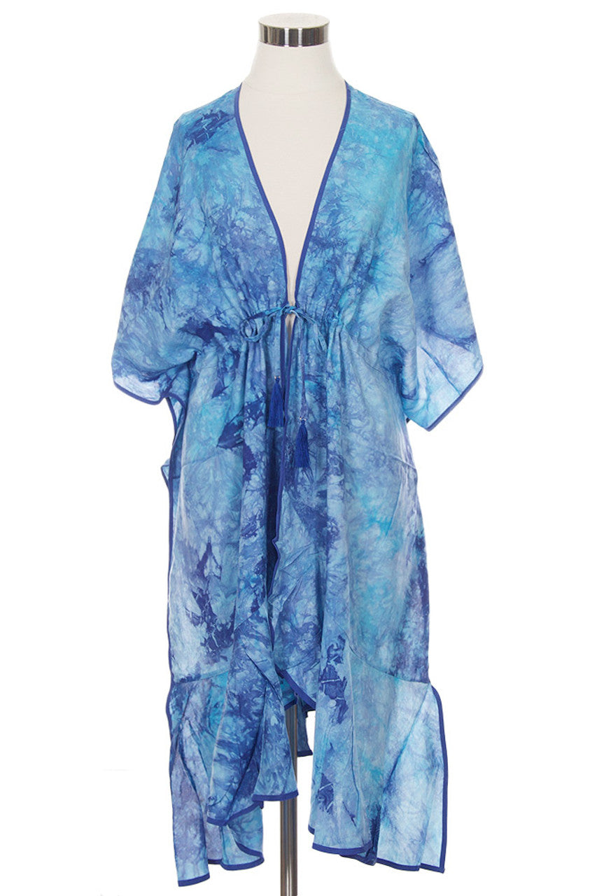 C.C TIE DYE BEACH COVERUP