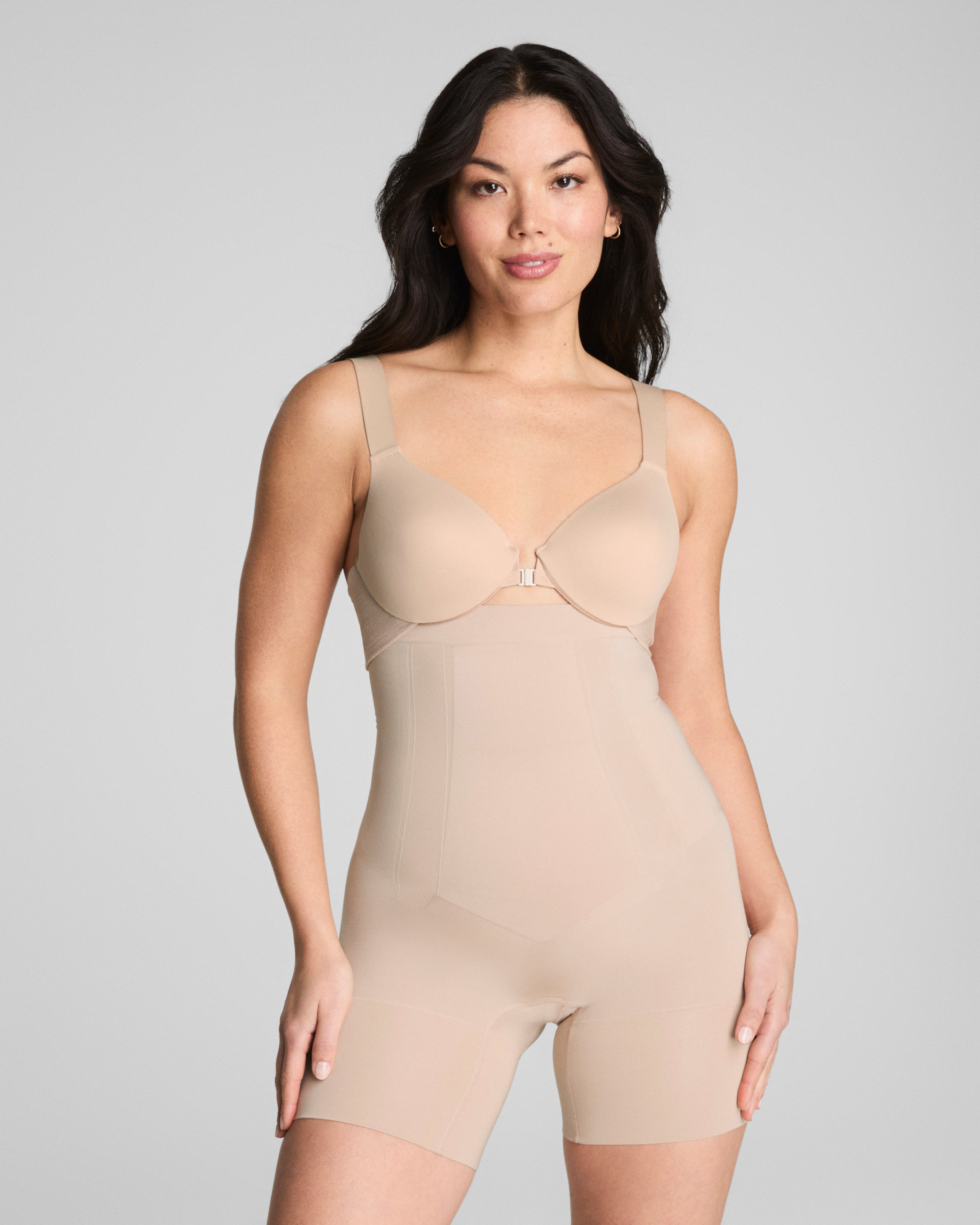 SPANXsculpt™ OnCore High-Waisted Mid-Thigh Short | Soft Nude