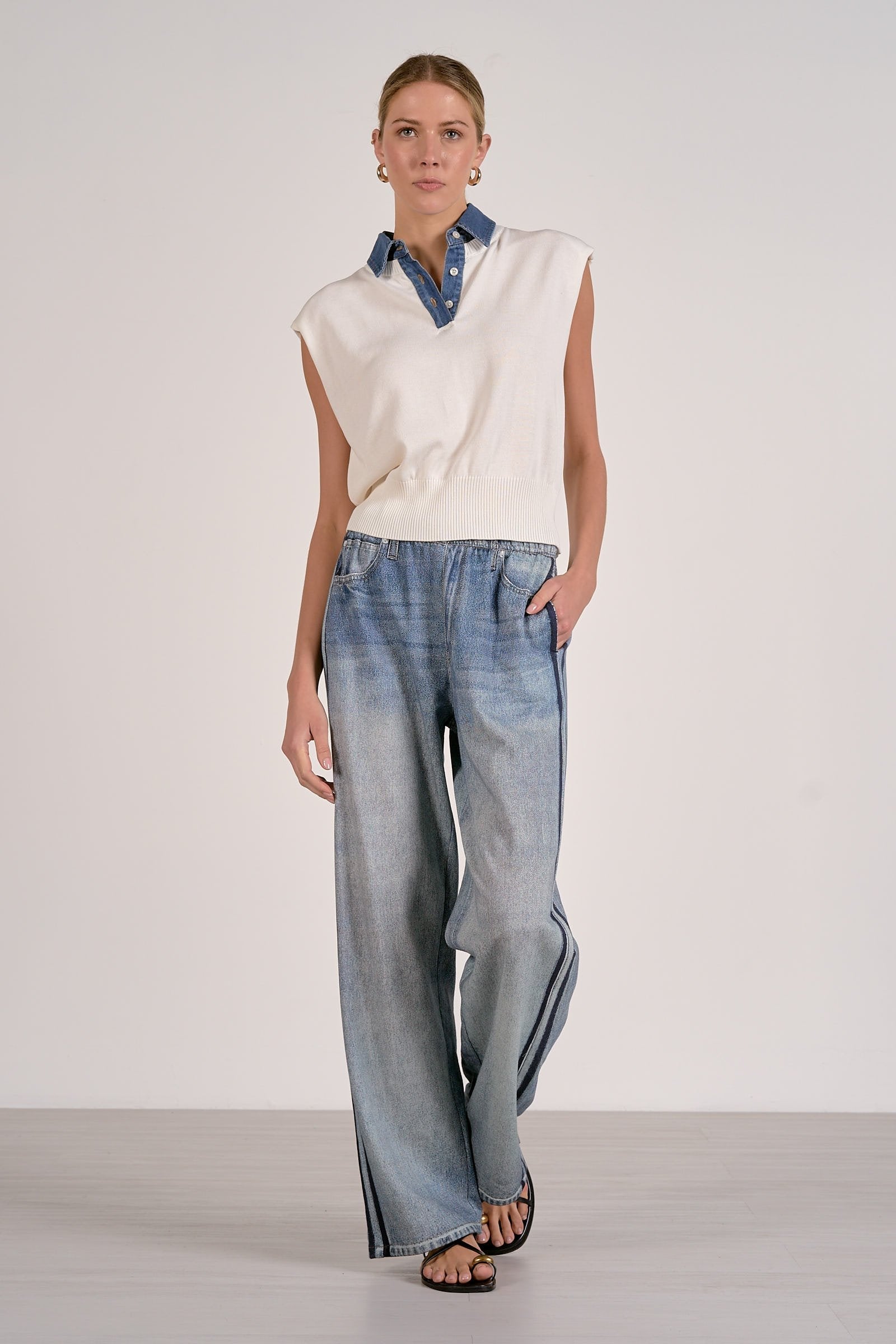 Piper Top Off White