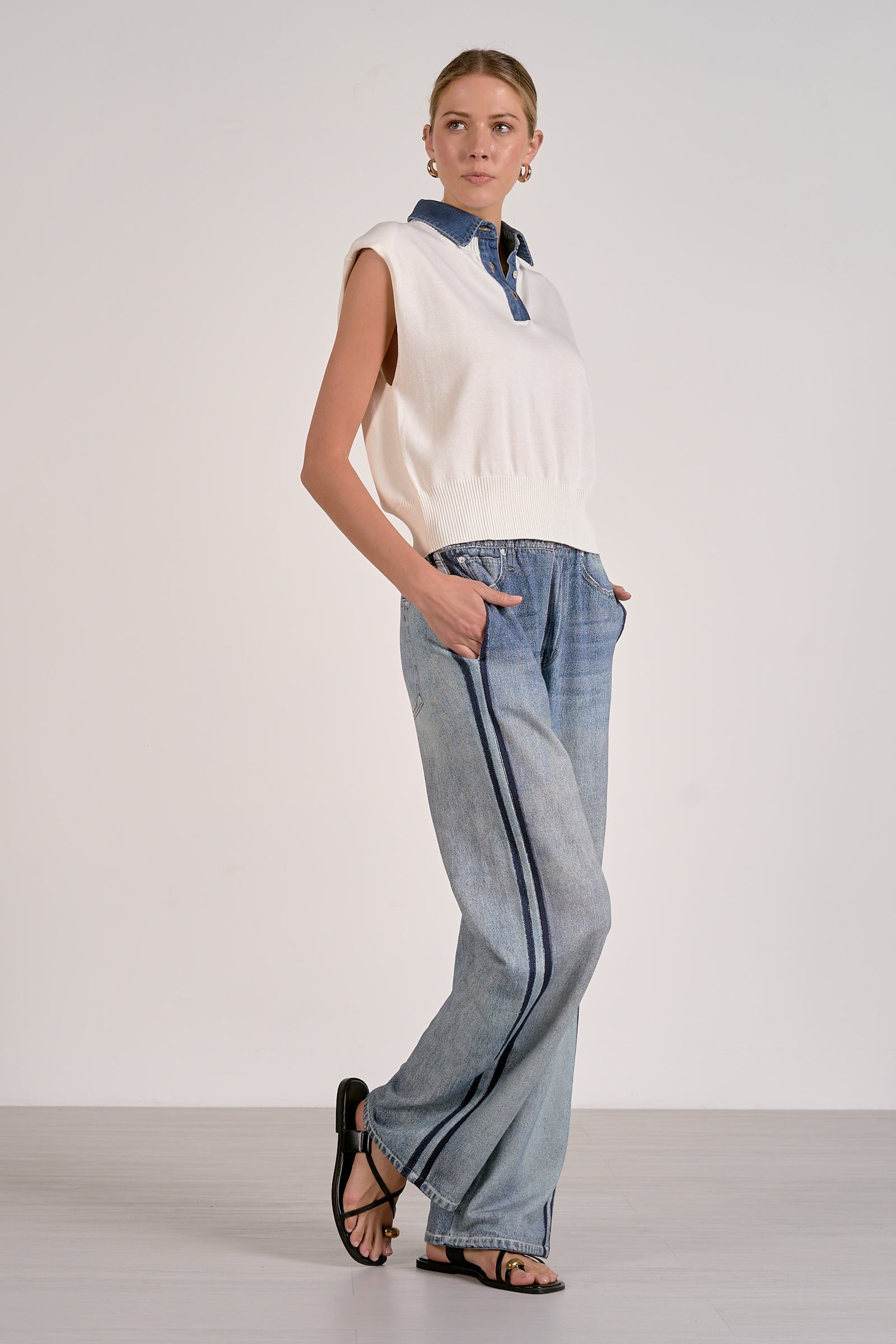 Piper Top Off White