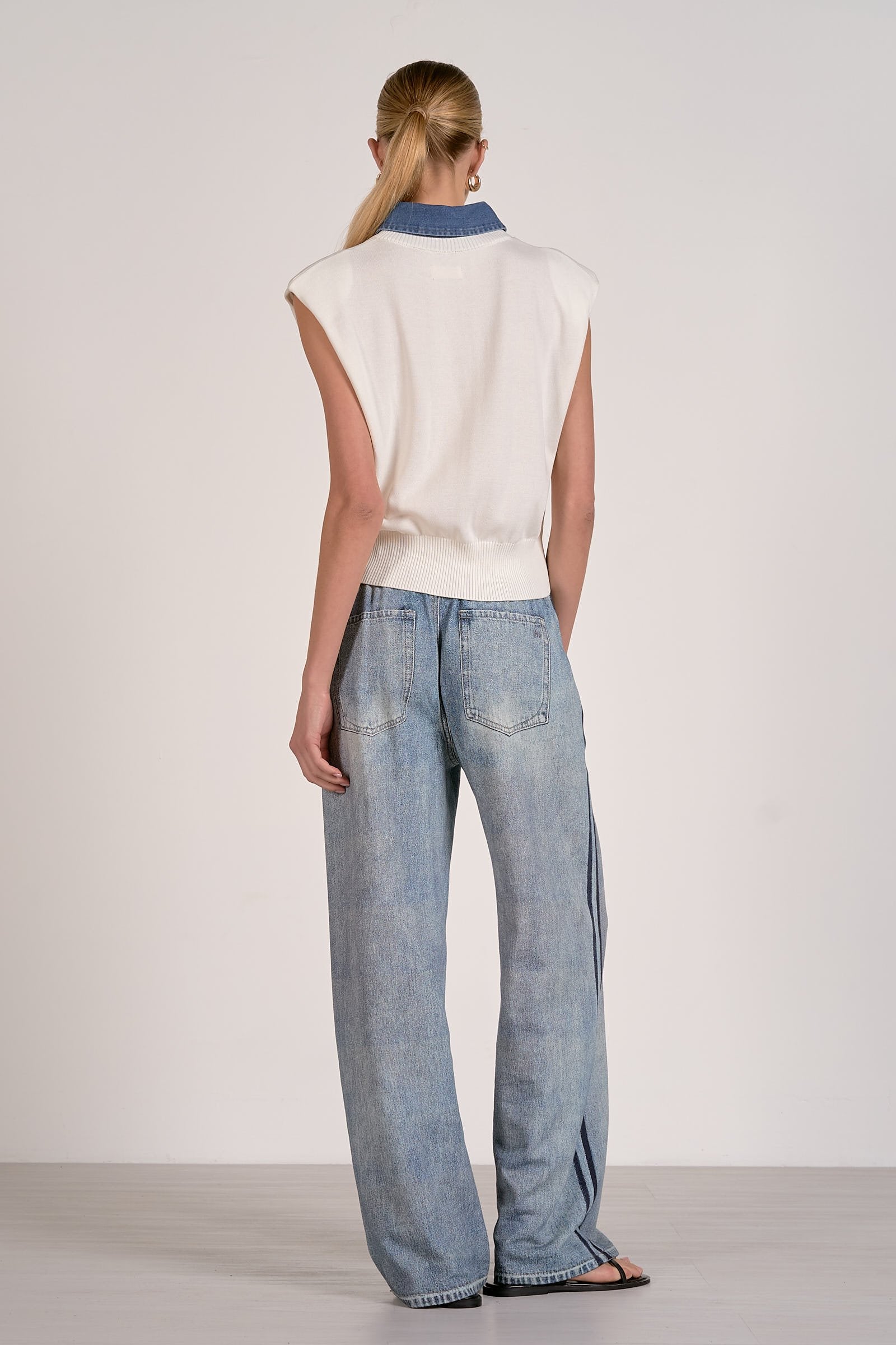 Piper Top Off White