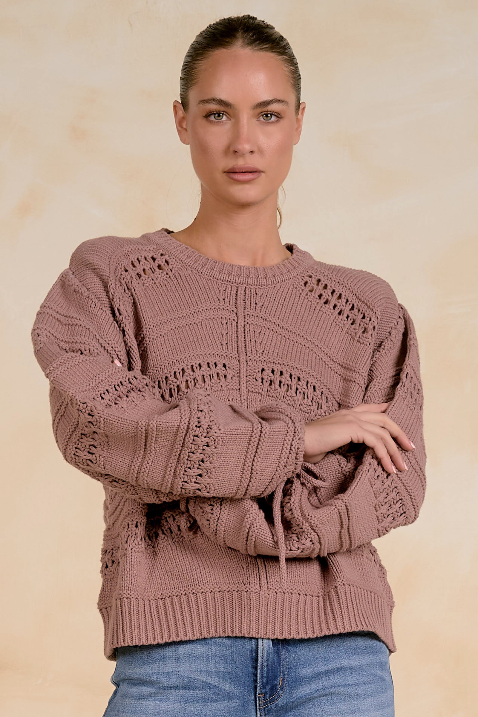 Belle Sweater Cinnamon