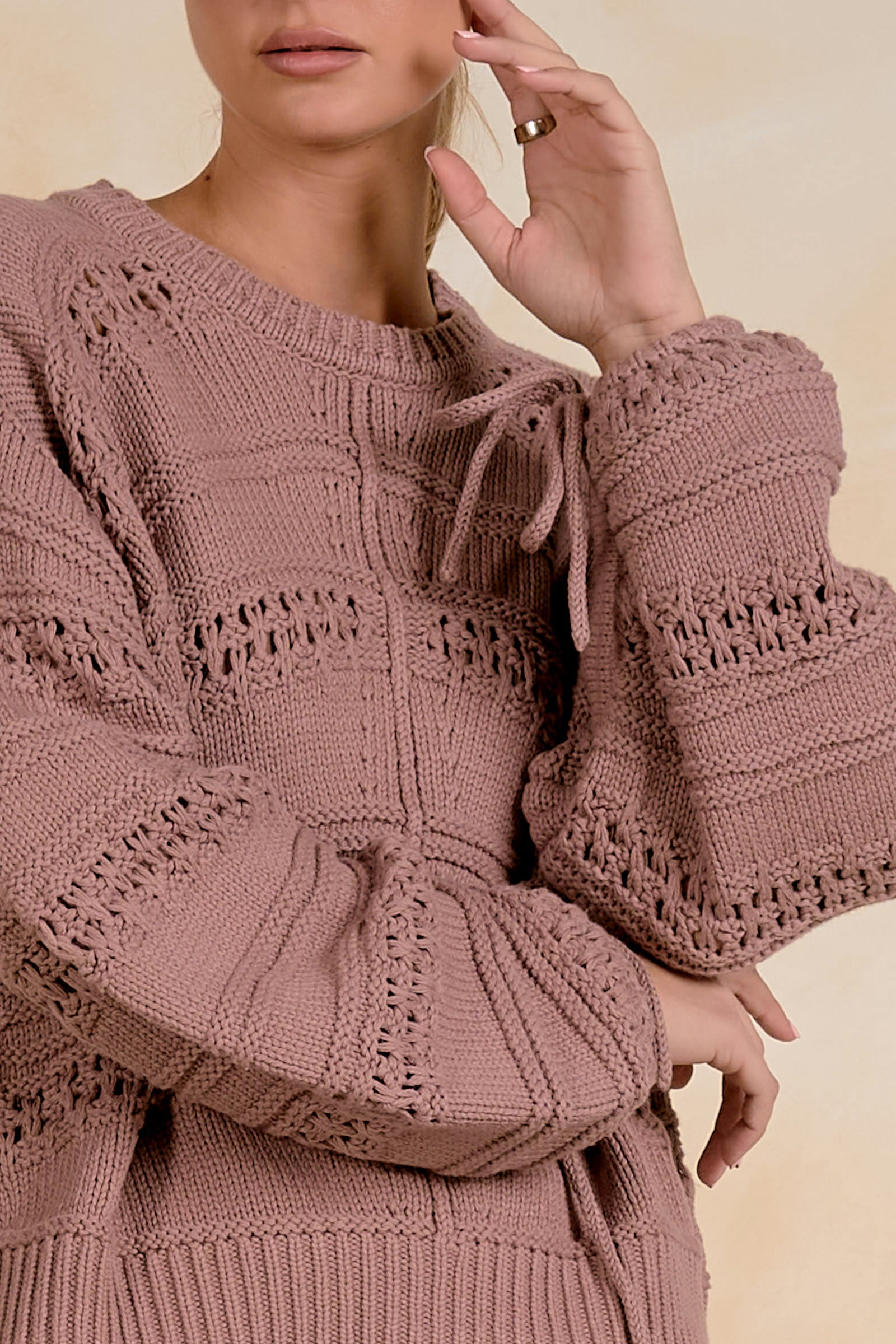 Belle Sweater Cinnamon