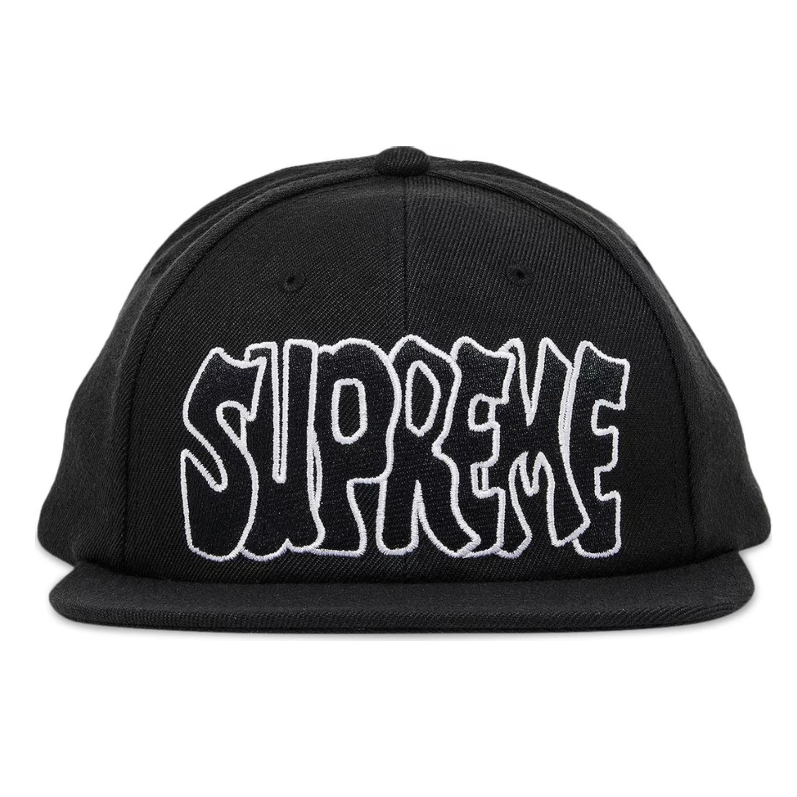 Supreme Creep 6 Panel Snapback Black