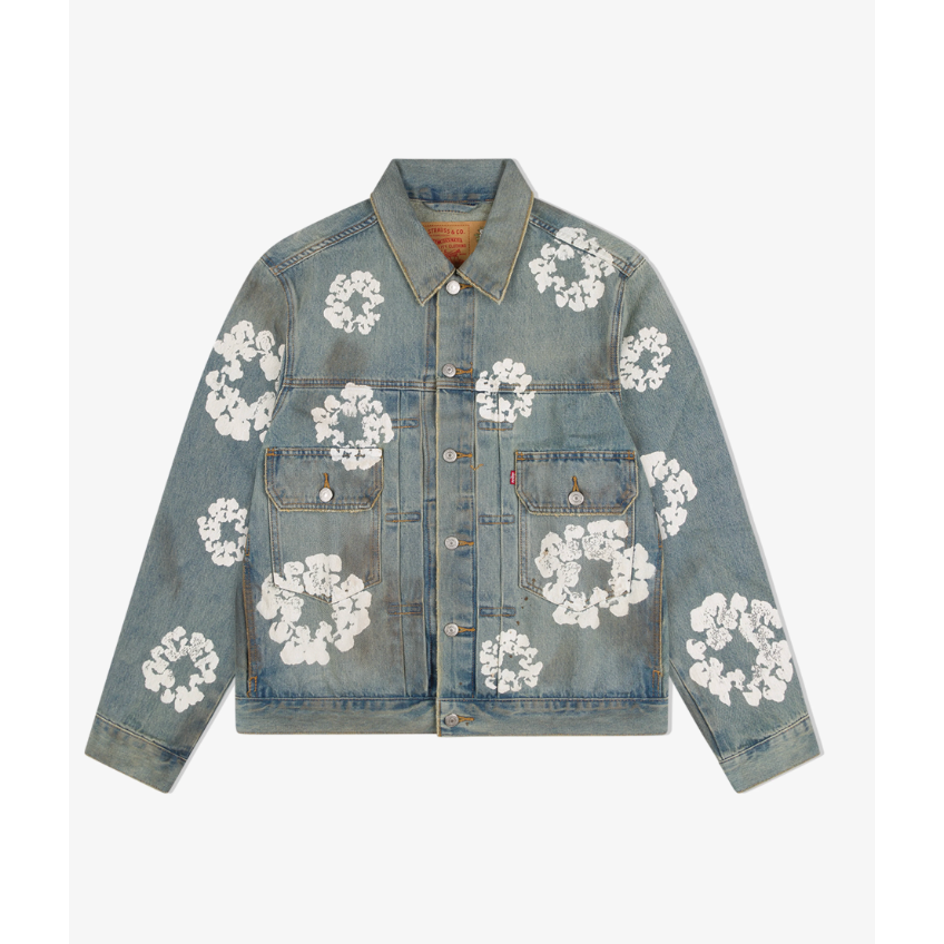 Denim Tears x Levi's Jacket Dirty Wash