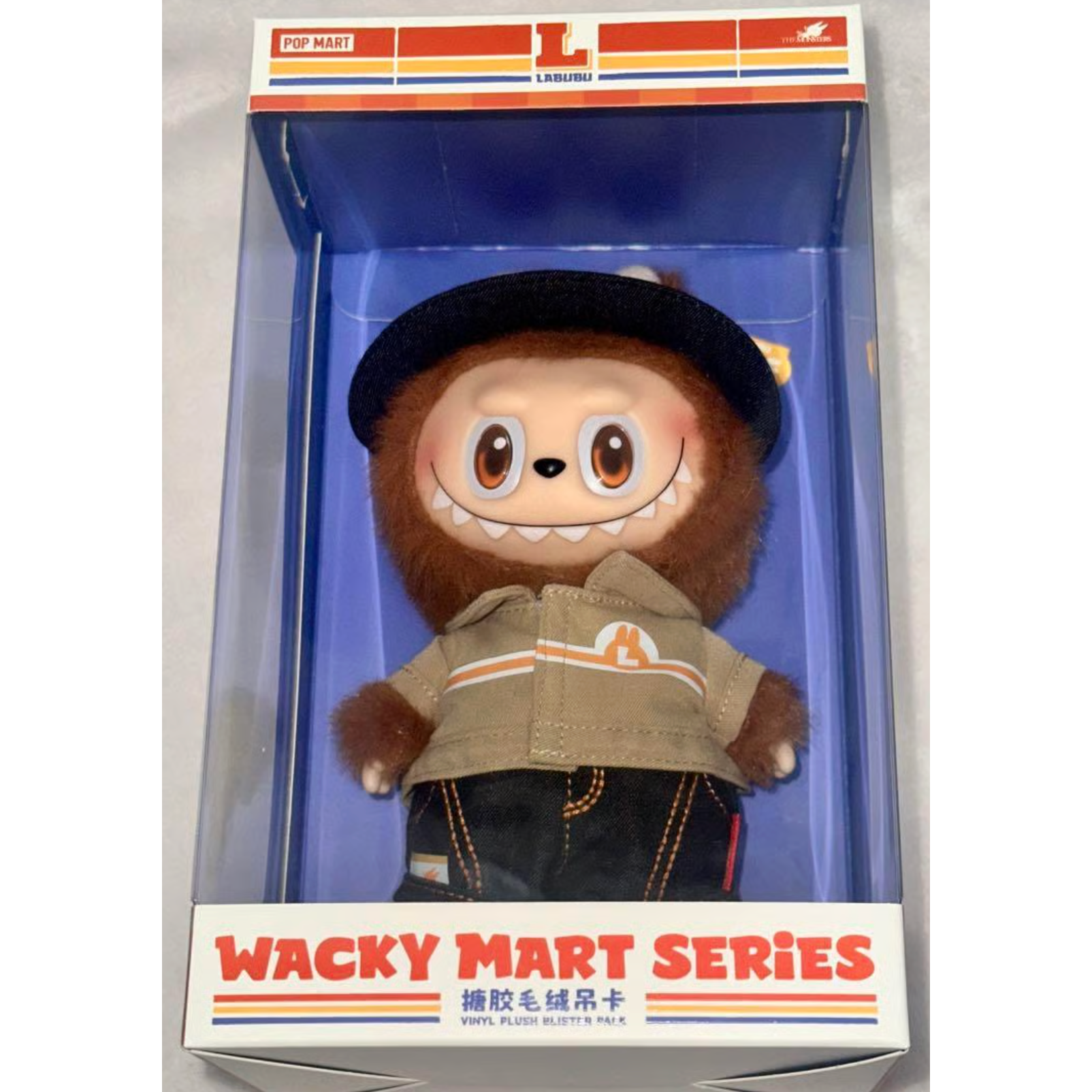 THE MONSTERS LABUBU Wacky Mart Series -Vinyl Plush Blister Pack (1)