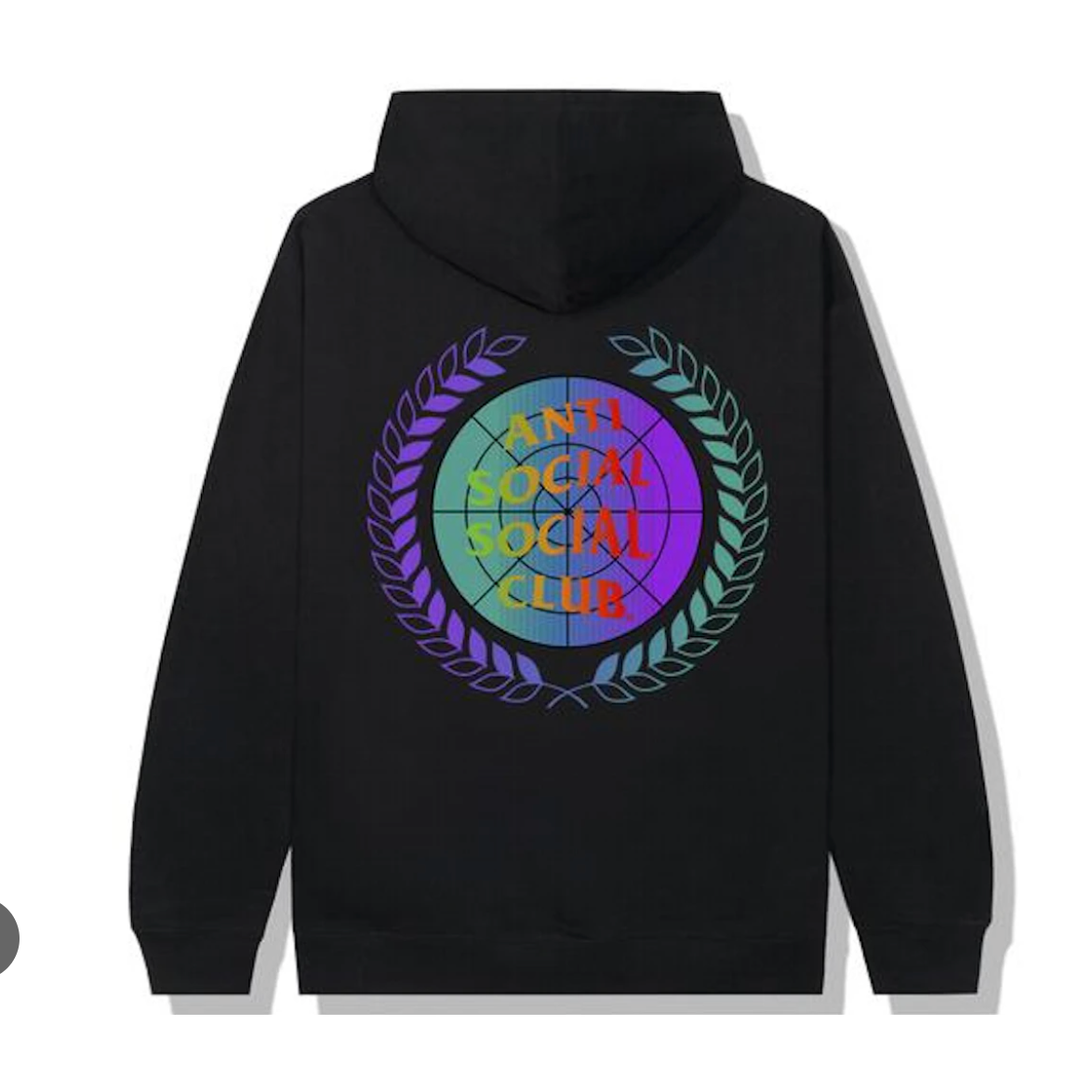 Anti Social Social Club New World Boredom Hoodie 'Gunmetal Heather' - Black